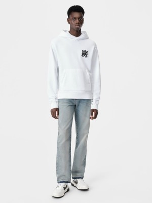 Amiri Ma Core Logo Hoodie Tişörtü Erkek Beyaz | CJY014752