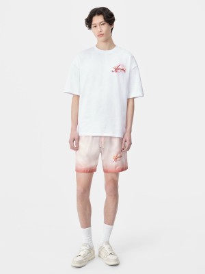 Amiri Resort Club Short Şort Erkek Rosewater | KEM851763