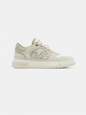 Amiri Suede Classic Low Spor Ayakkabı Kadın Birch | LKD409175