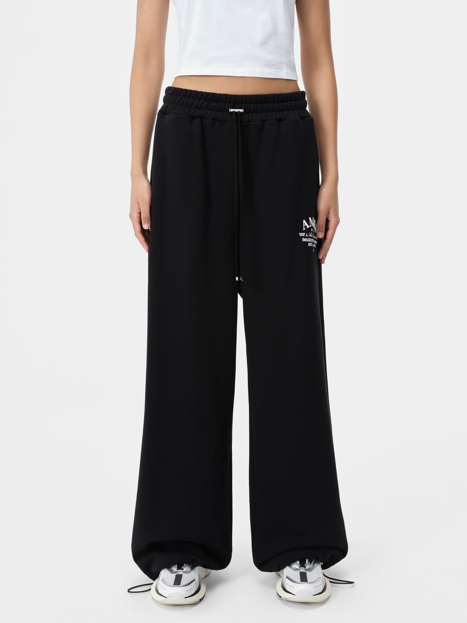 Amiri Arts District Flare Sweatpant Şort Kadın Siyah | SZT769458