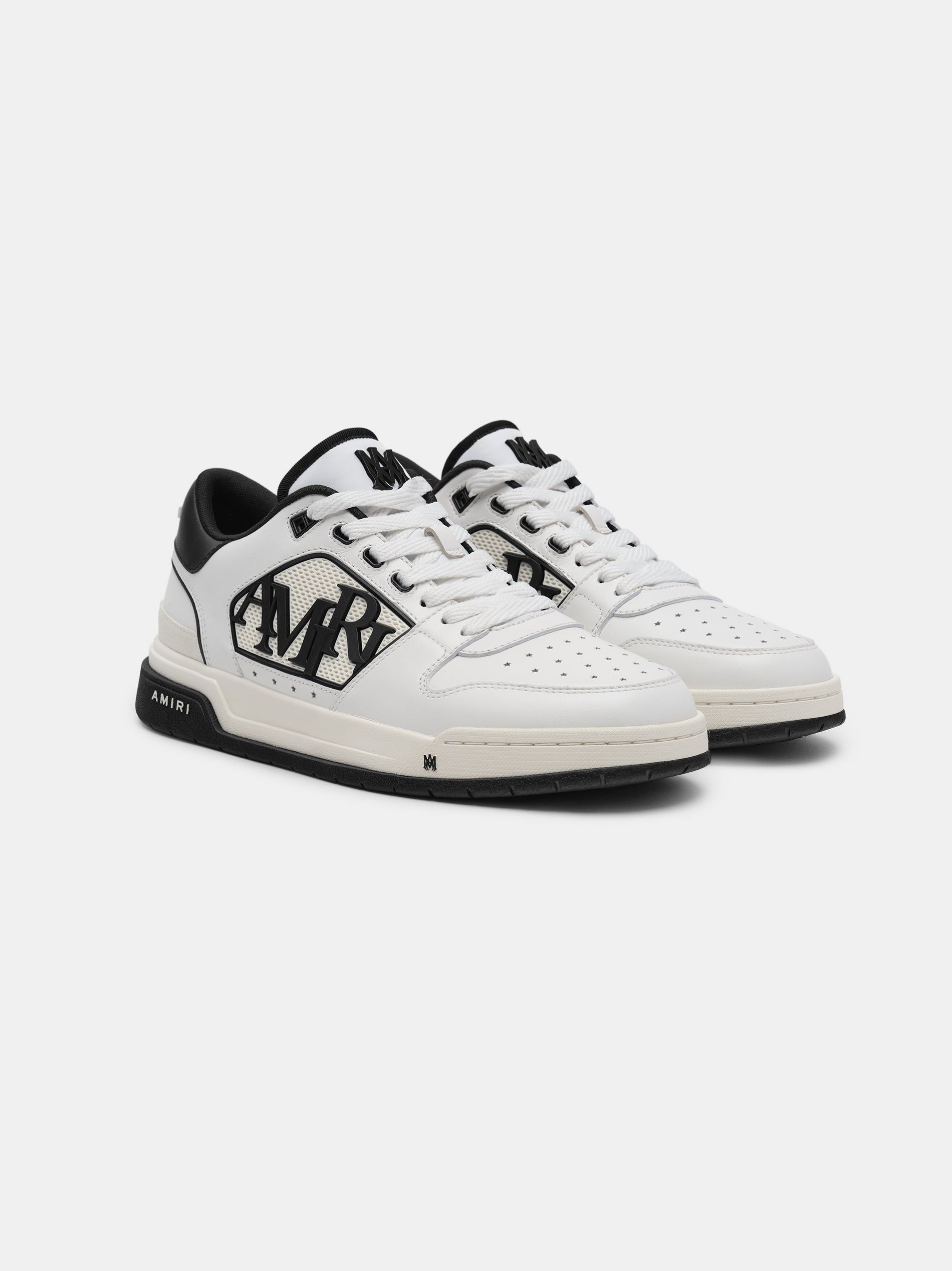 Amiri Classic Low Spor Ayakkabı Kadın Beyaz Siyah | TXM659483