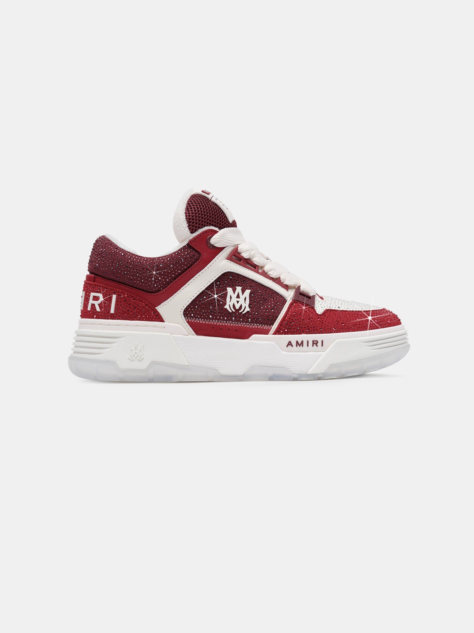 Amiri Crystal Ma-1 Spor Ayakkabı Erkek Bordo | BLJ527106