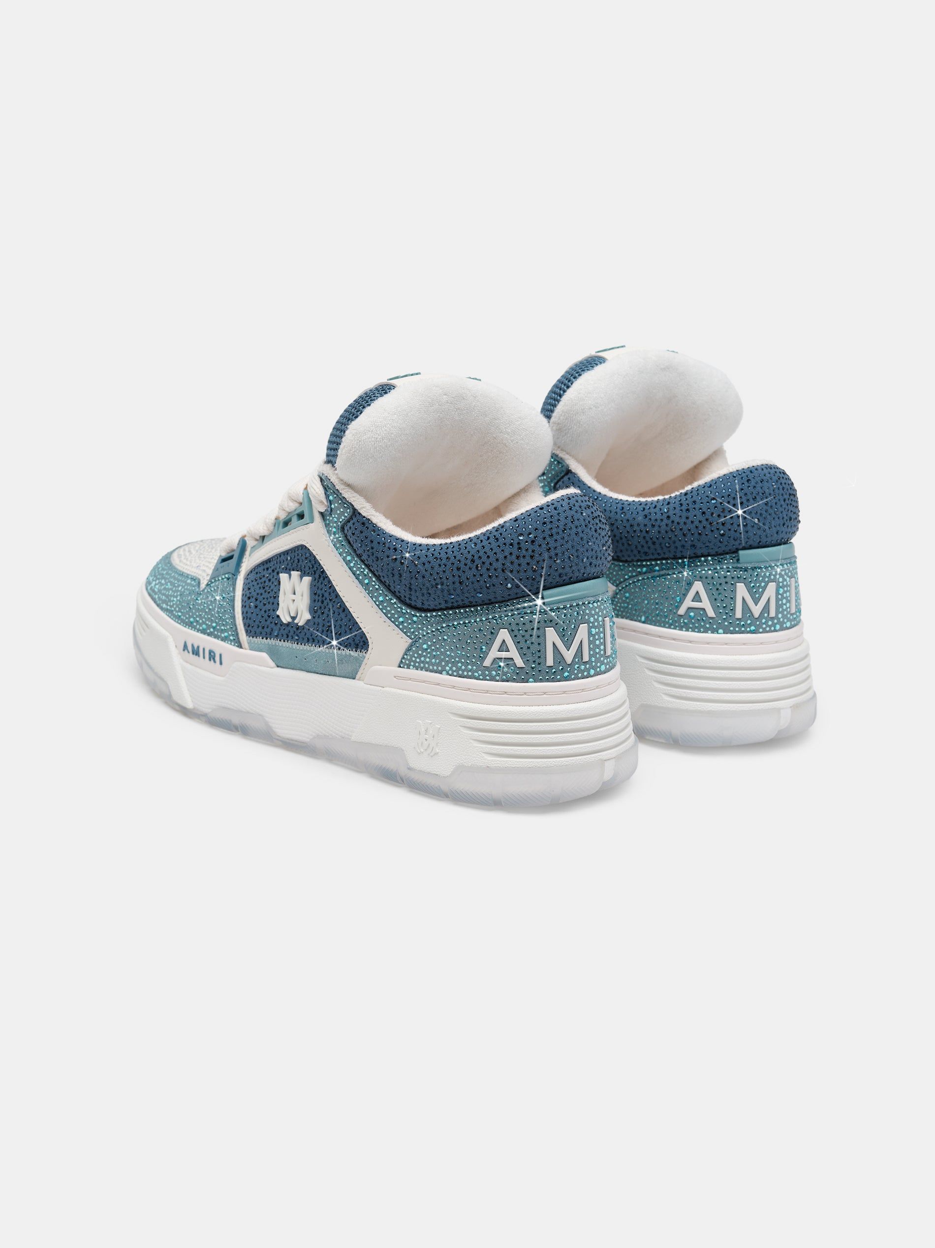Amiri Crystal Ma-1 Spor Ayakkabı Erkek Mavi | ROL592378