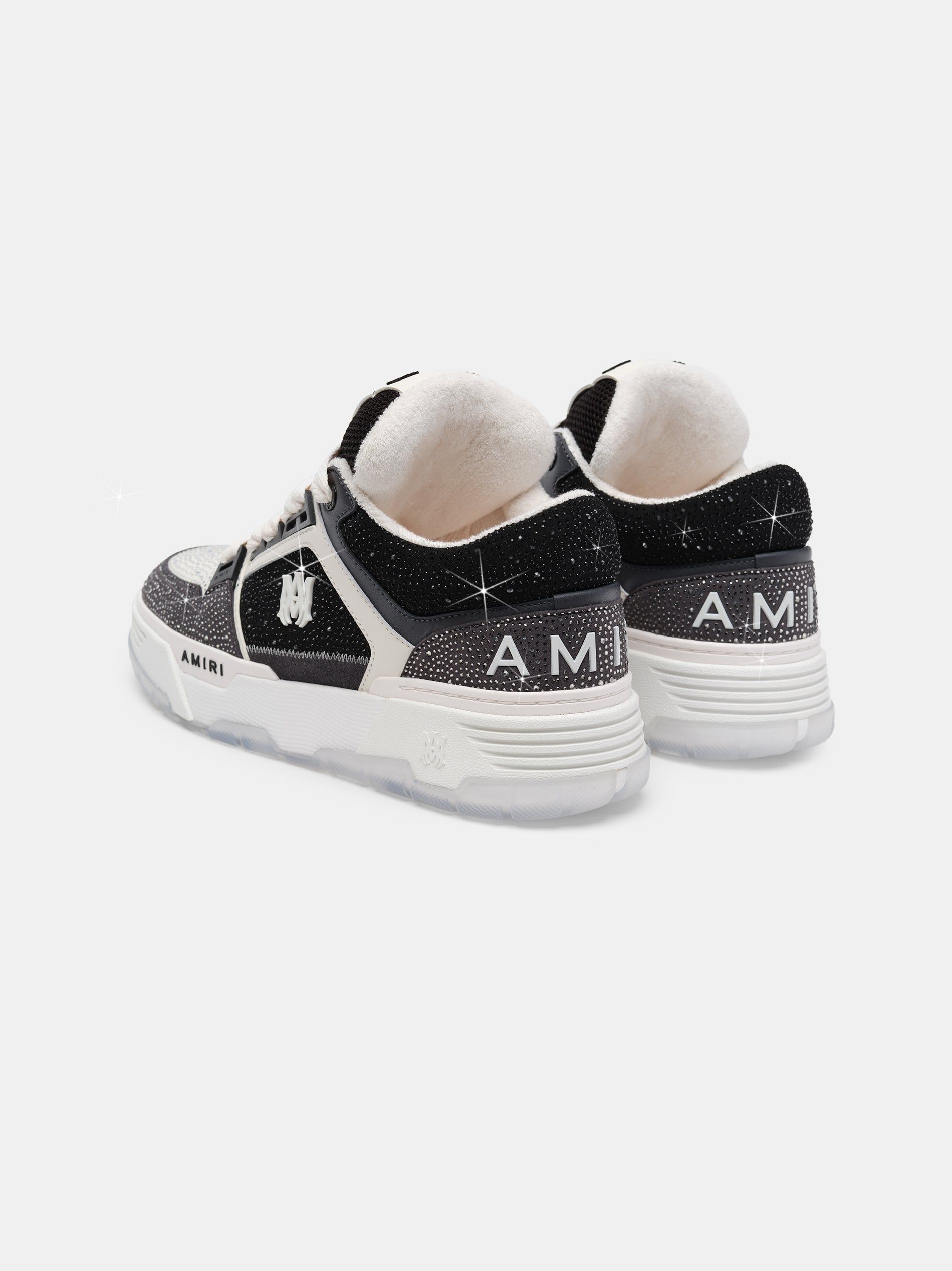 Amiri Crystal Ma-1 Spor Ayakkabı Erkek Siyah | QXL309412