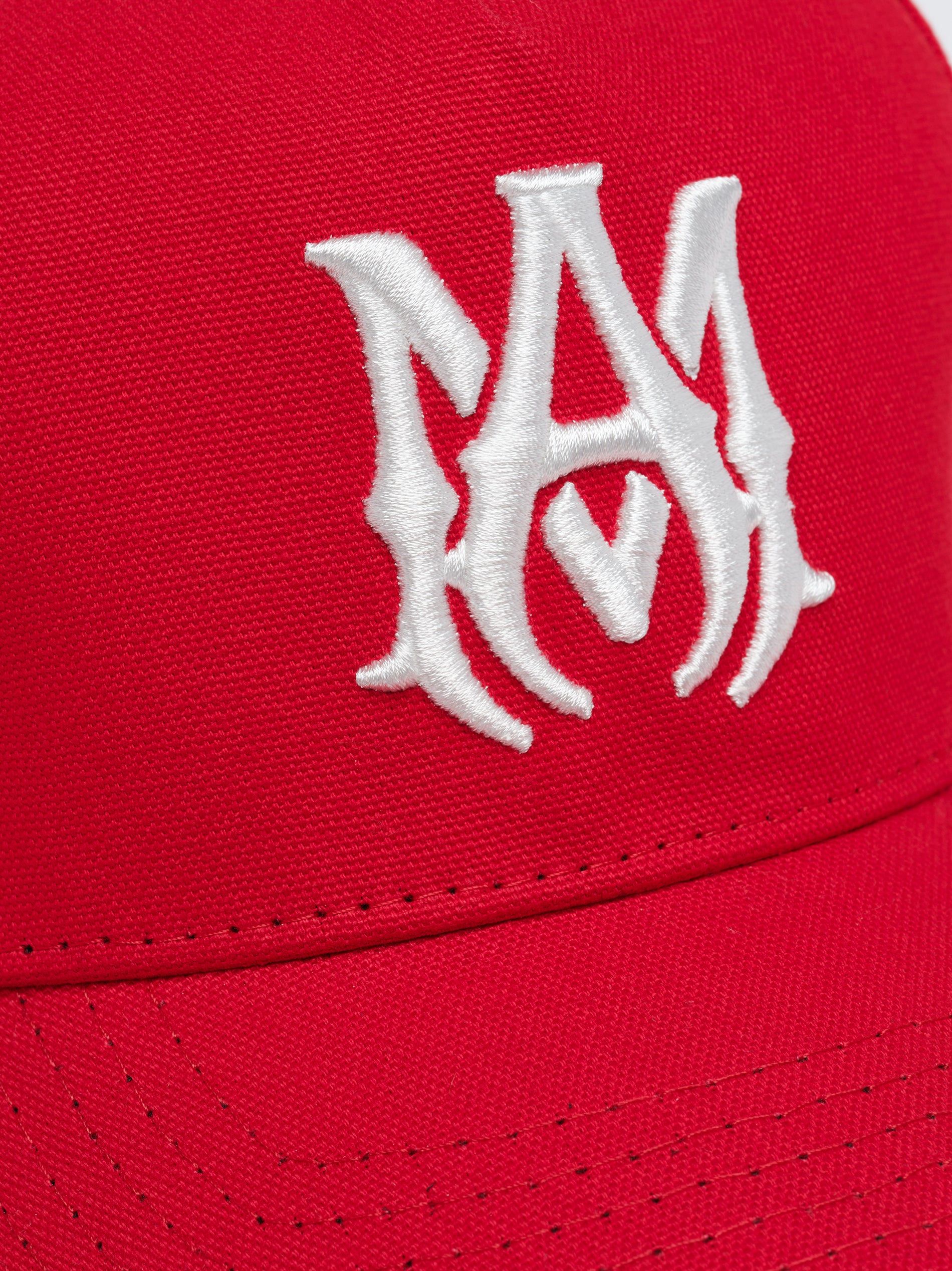 Amiri Full Canvas Ma Hat Şapkalar Erkek Kırmızı | XJN086157