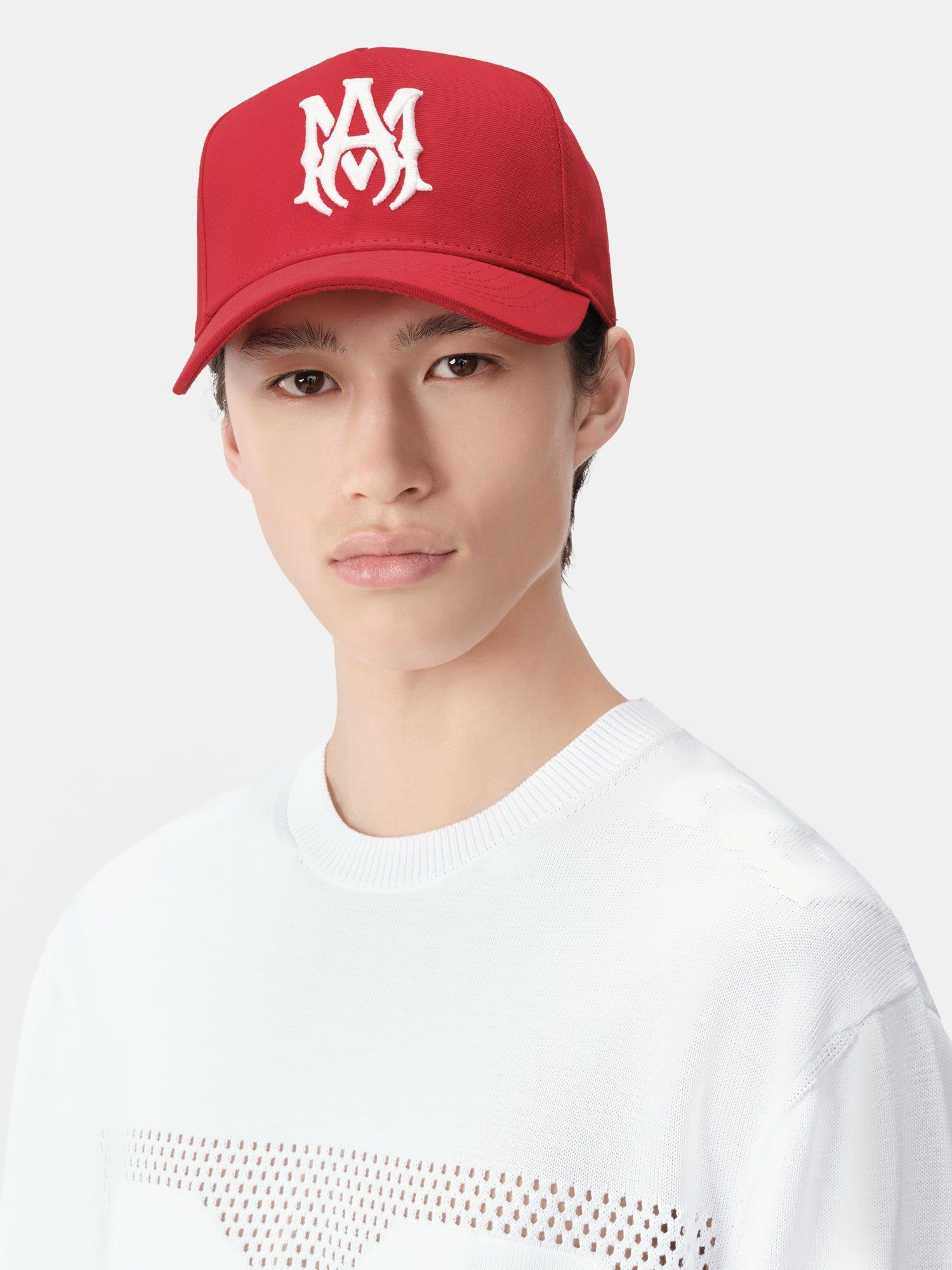 Amiri Full Canvas Ma Hat Şapkalar Erkek Kırmızı | XJN086157