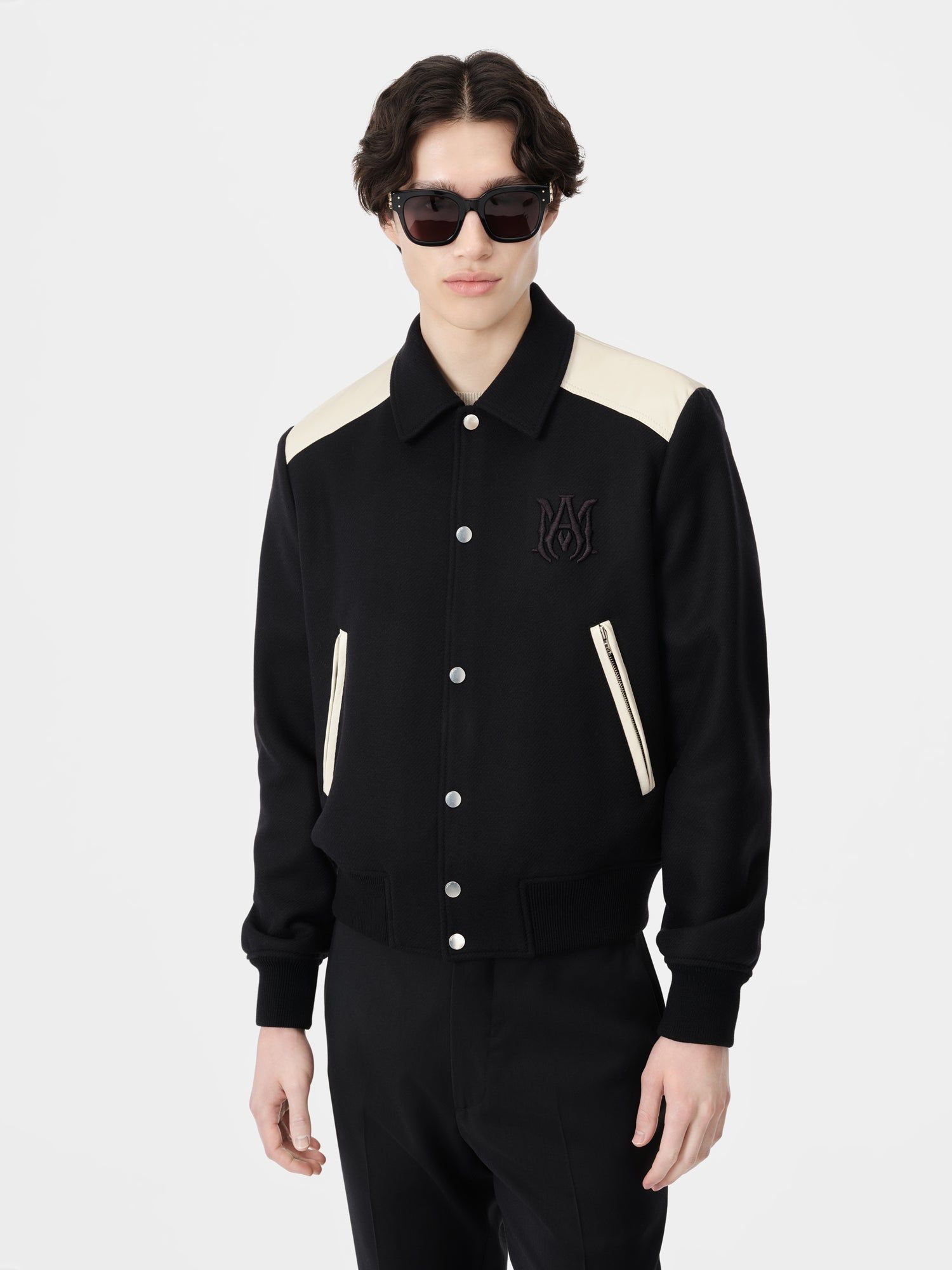 Amiri Ma Band Jacket Dış Giyim Erkek Siyah | WAN935706