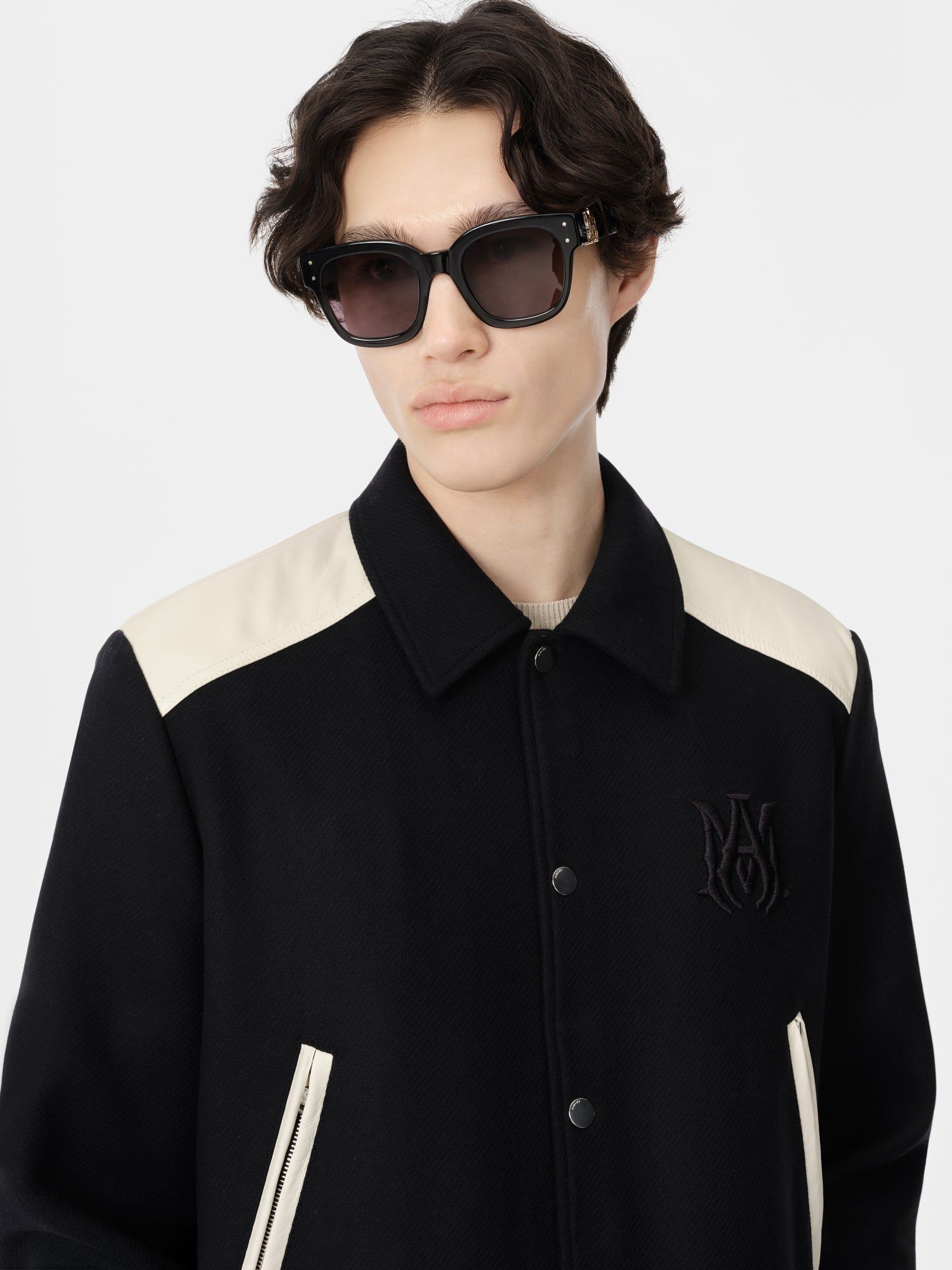 Amiri Ma Band Jacket Dış Giyim Erkek Siyah | WAN935706