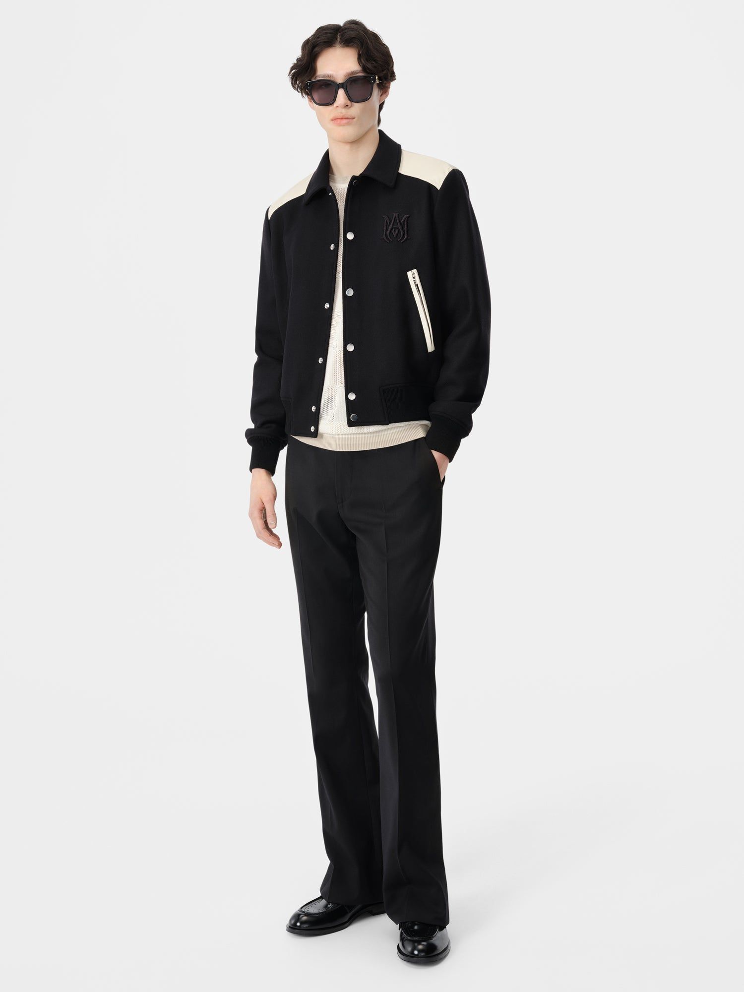 Amiri Ma Band Jacket Dış Giyim Erkek Siyah | WAN935706