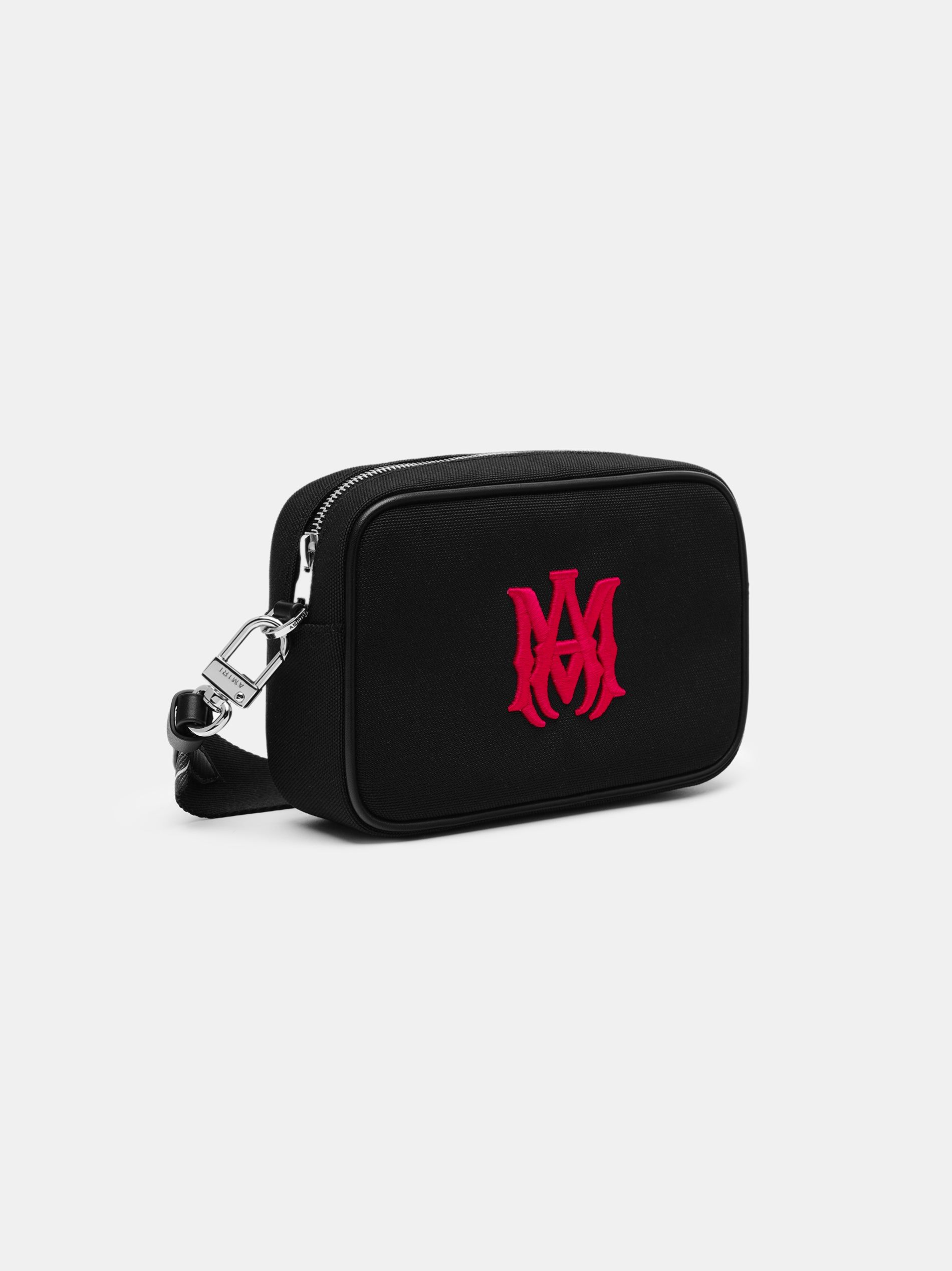Amiri Ma Canvas Camera Case Çantası Erkek Siyah | RNV413659