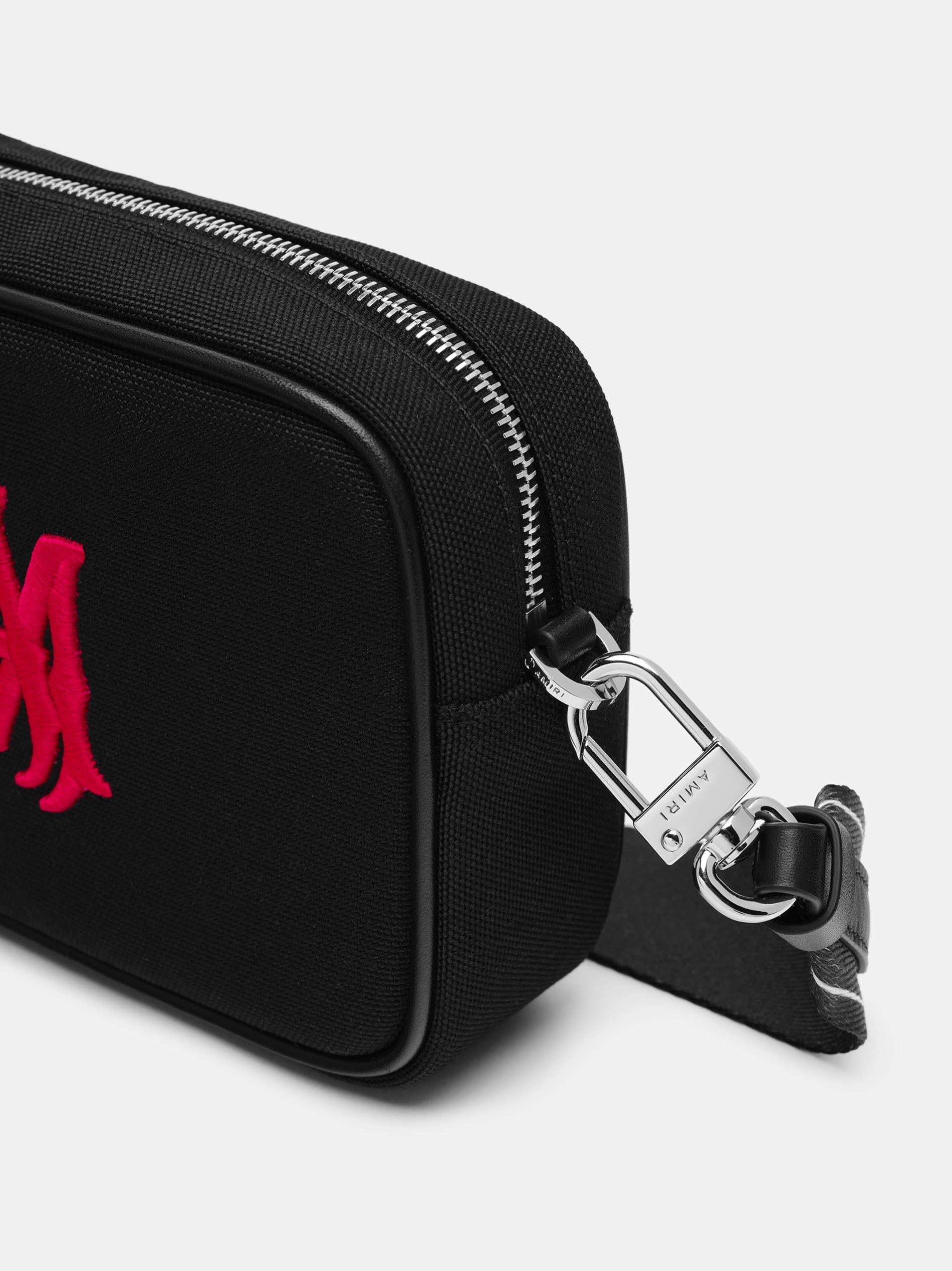 Amiri Ma Canvas Camera Case Çantası Erkek Siyah | RNV413659