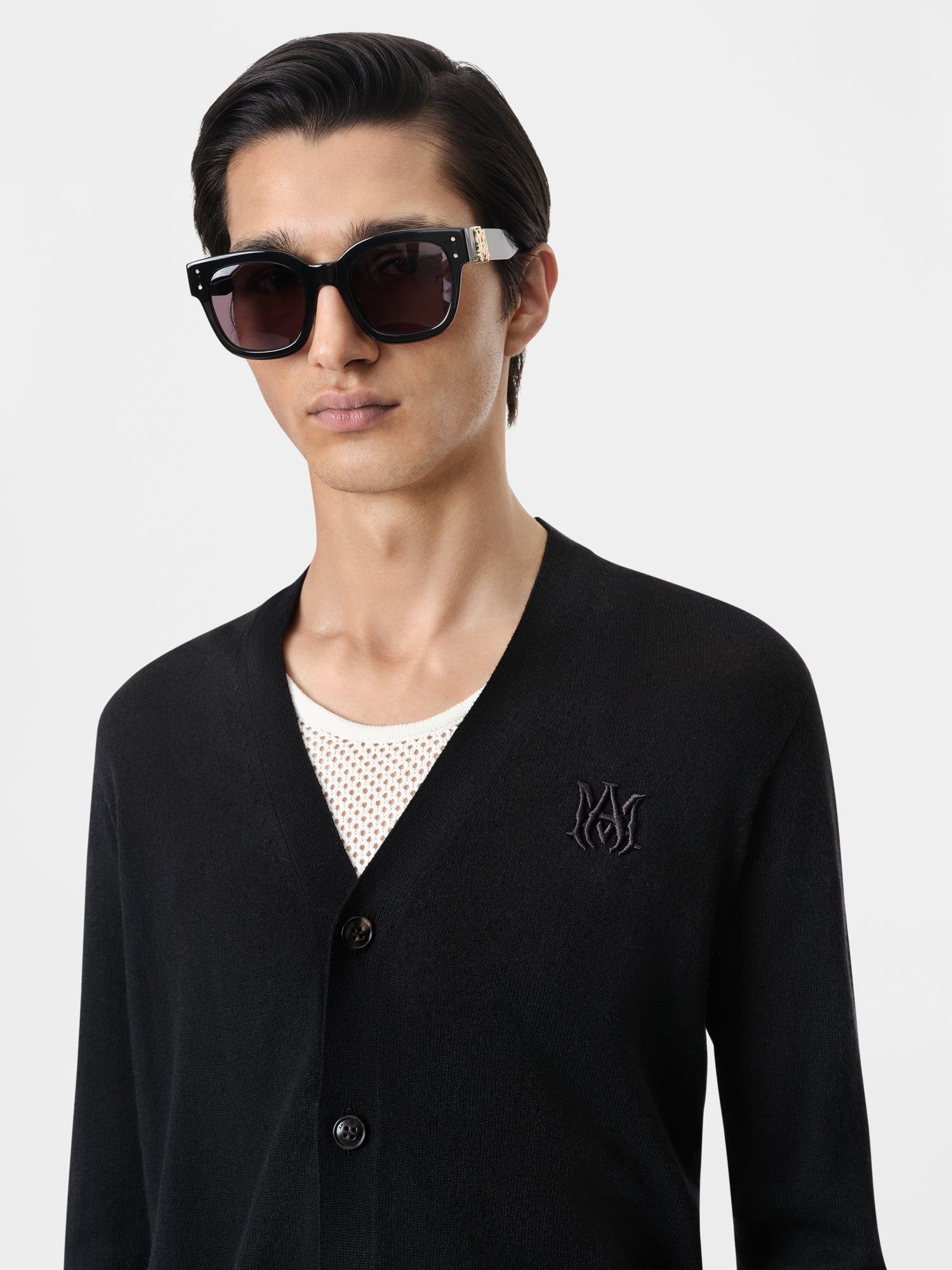 Amiri Ma Cardigan Triko Erkek Siyah | DGB783165