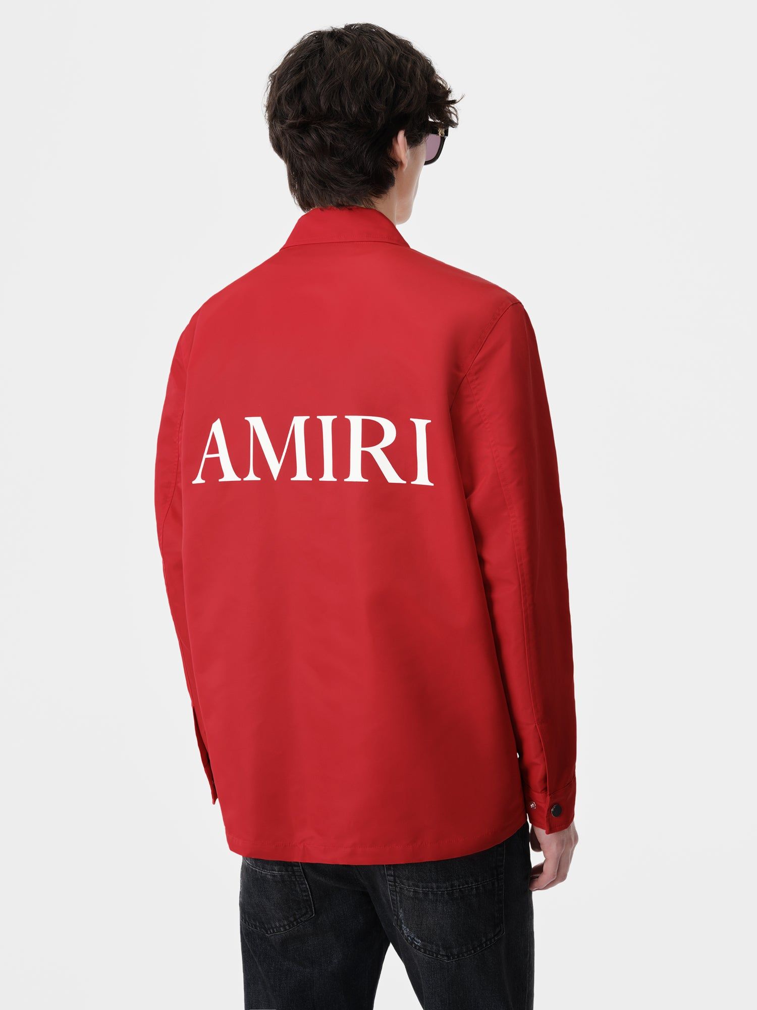 Amiri Ma Coach Jacket Dış Giyim Erkek Kırmızı | UPW932087
