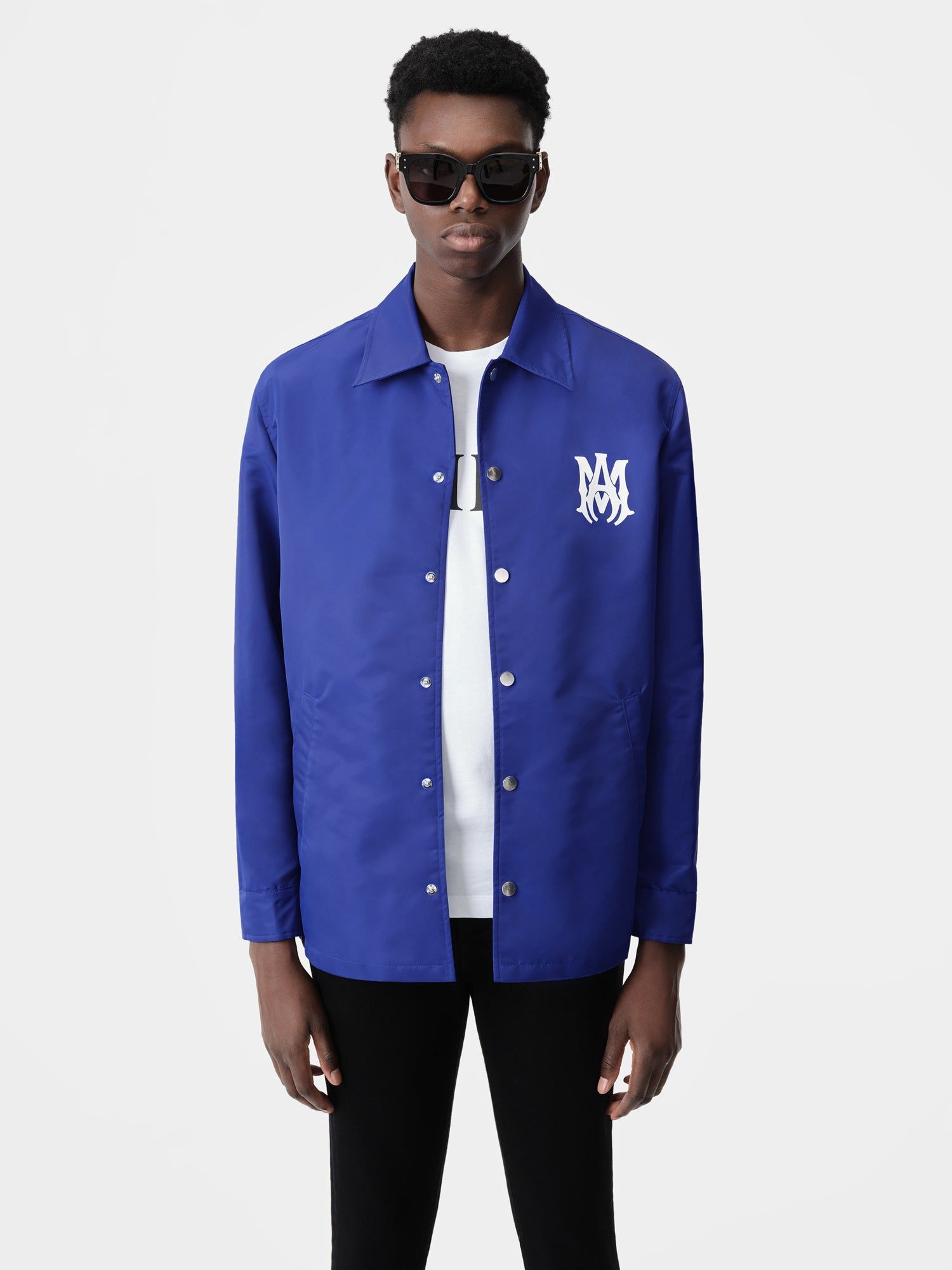 Amiri Ma Coach Jacket Dış Giyim Erkek Mavi | BYZ904867