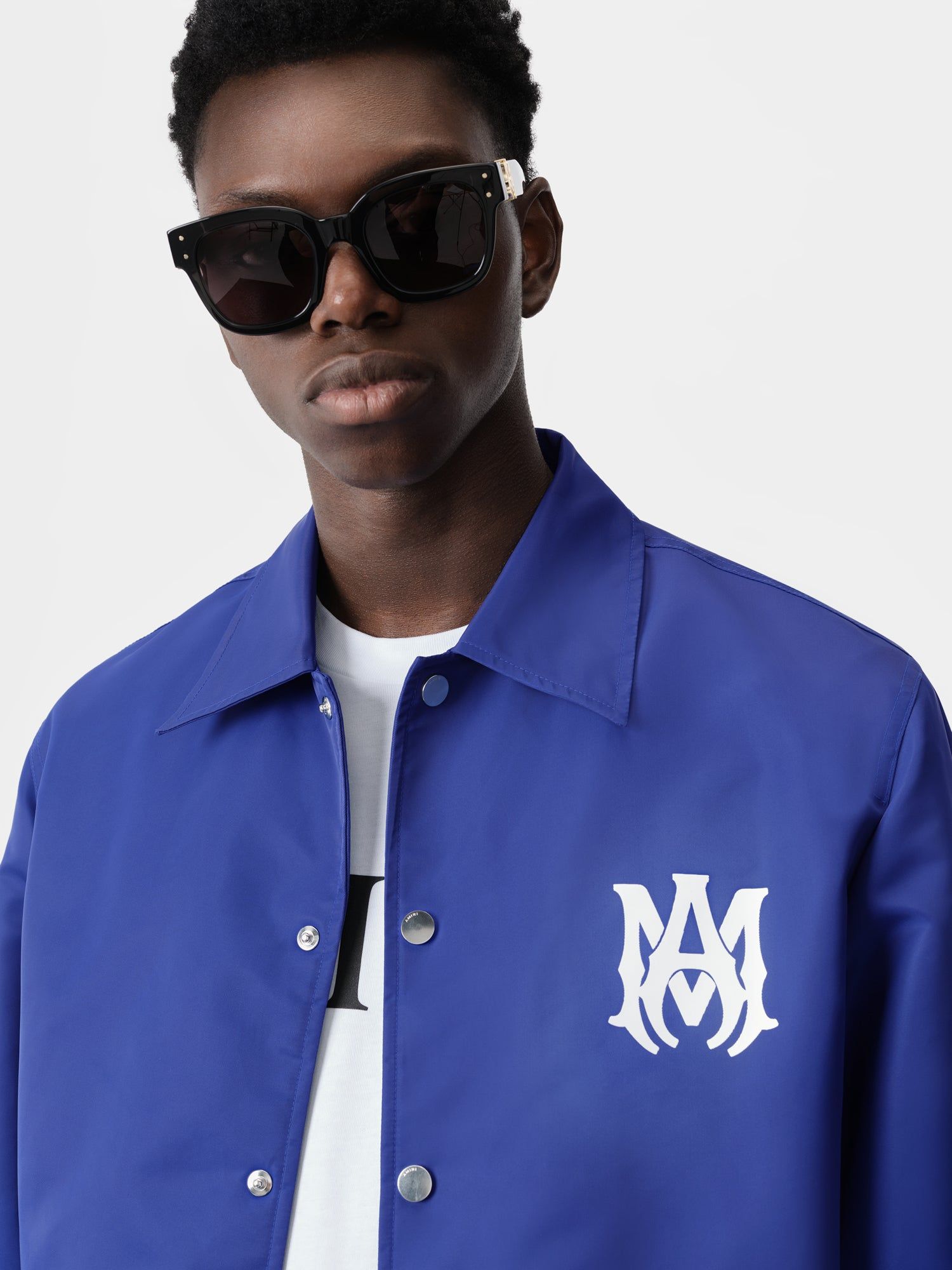 Amiri Ma Coach Jacket Dış Giyim Erkek Mavi | BYZ904867