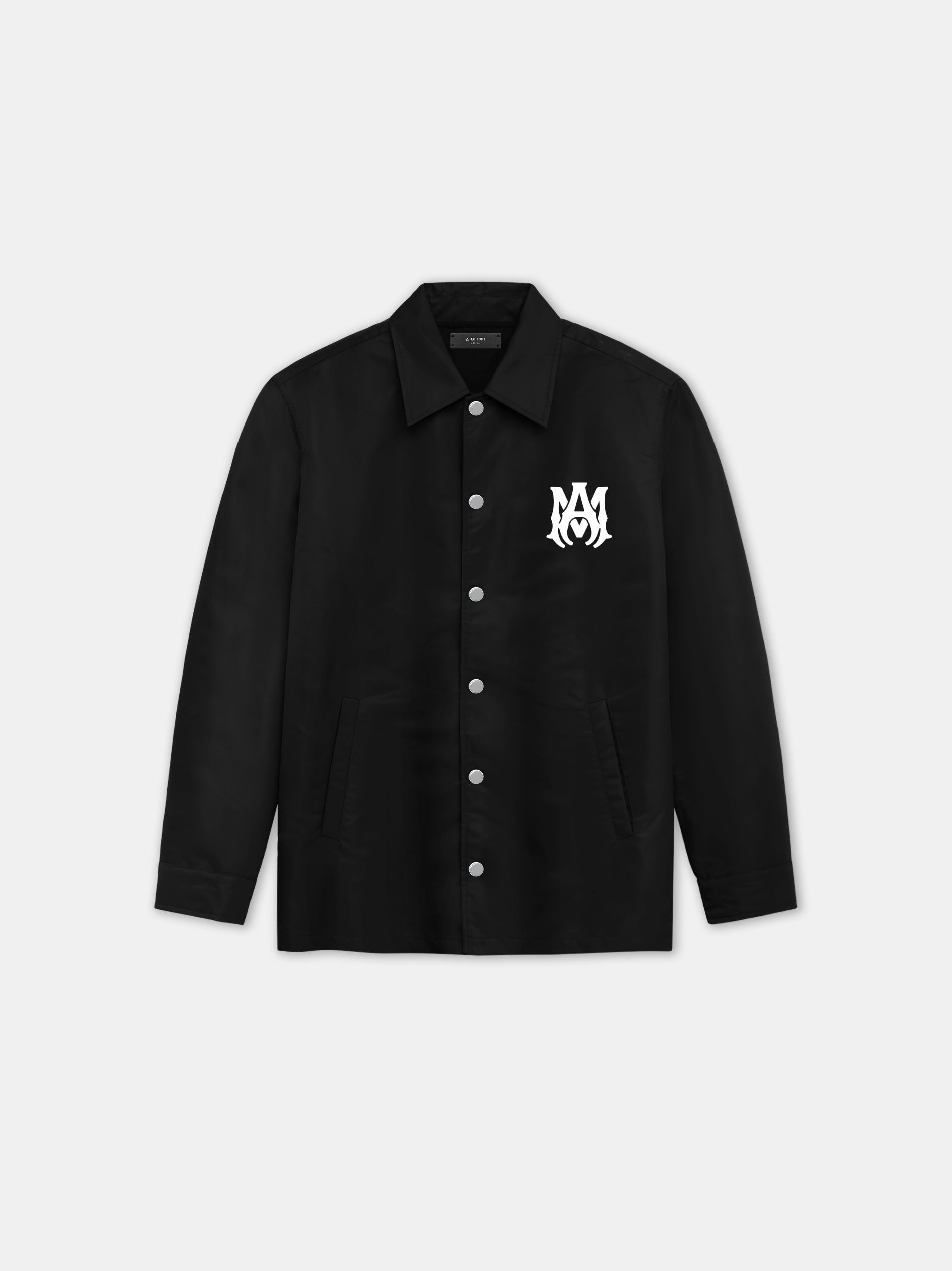 Amiri Ma Coach Jacket Dış Giyim Erkek Siyah | YLQ751983