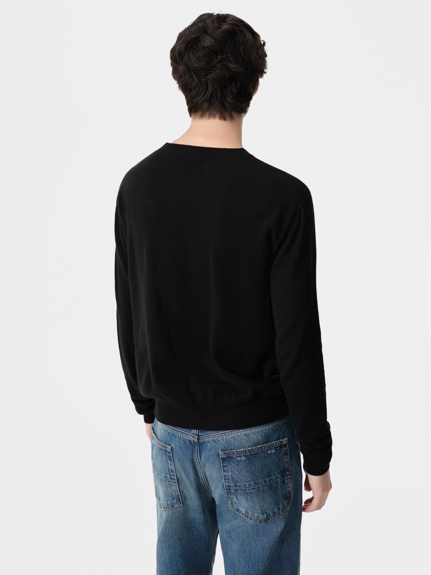 Amiri Ma Crew Triko Erkek Siyah | HSM842693