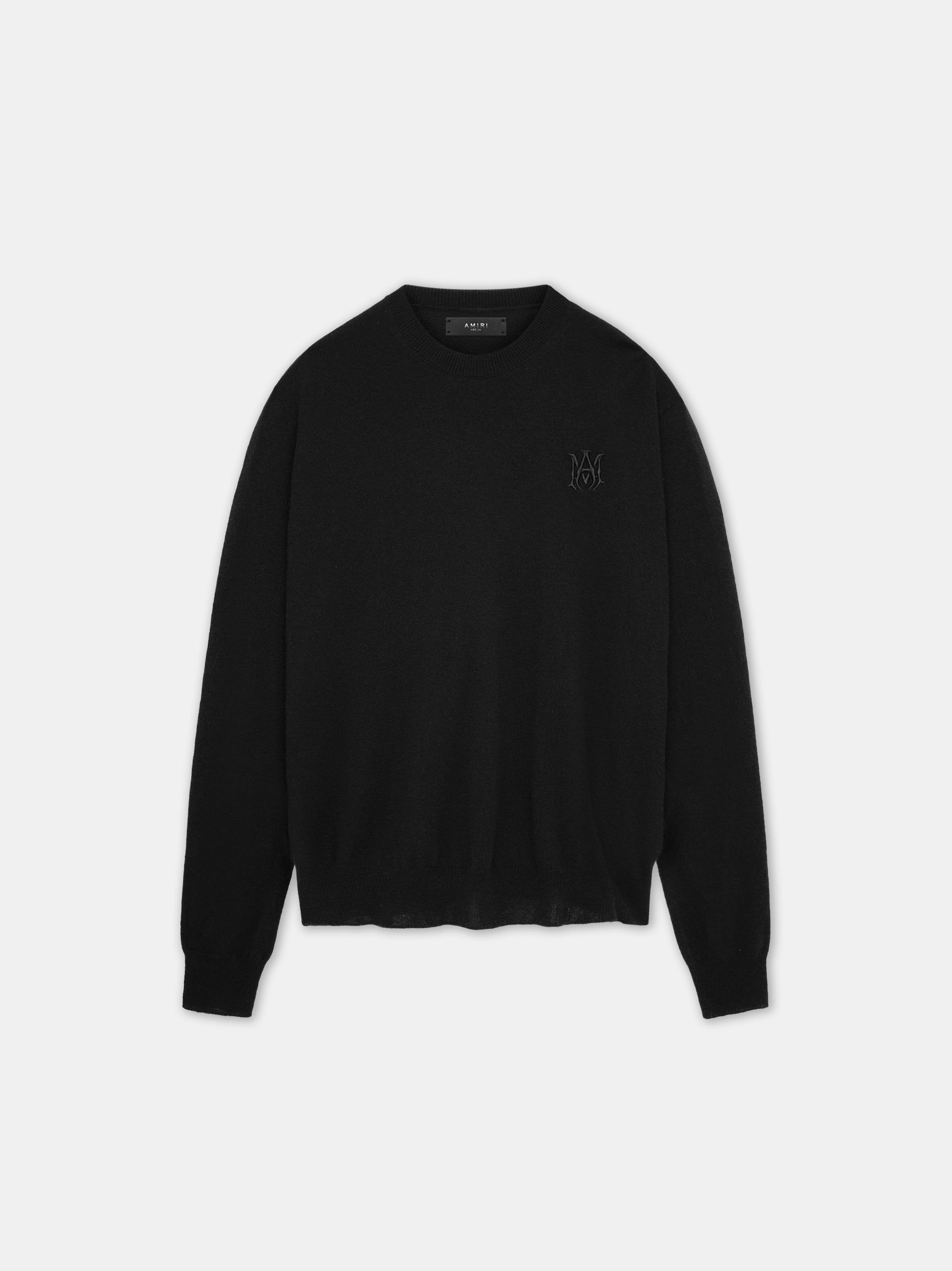 Amiri Ma Crew Triko Erkek Siyah | HSM842693