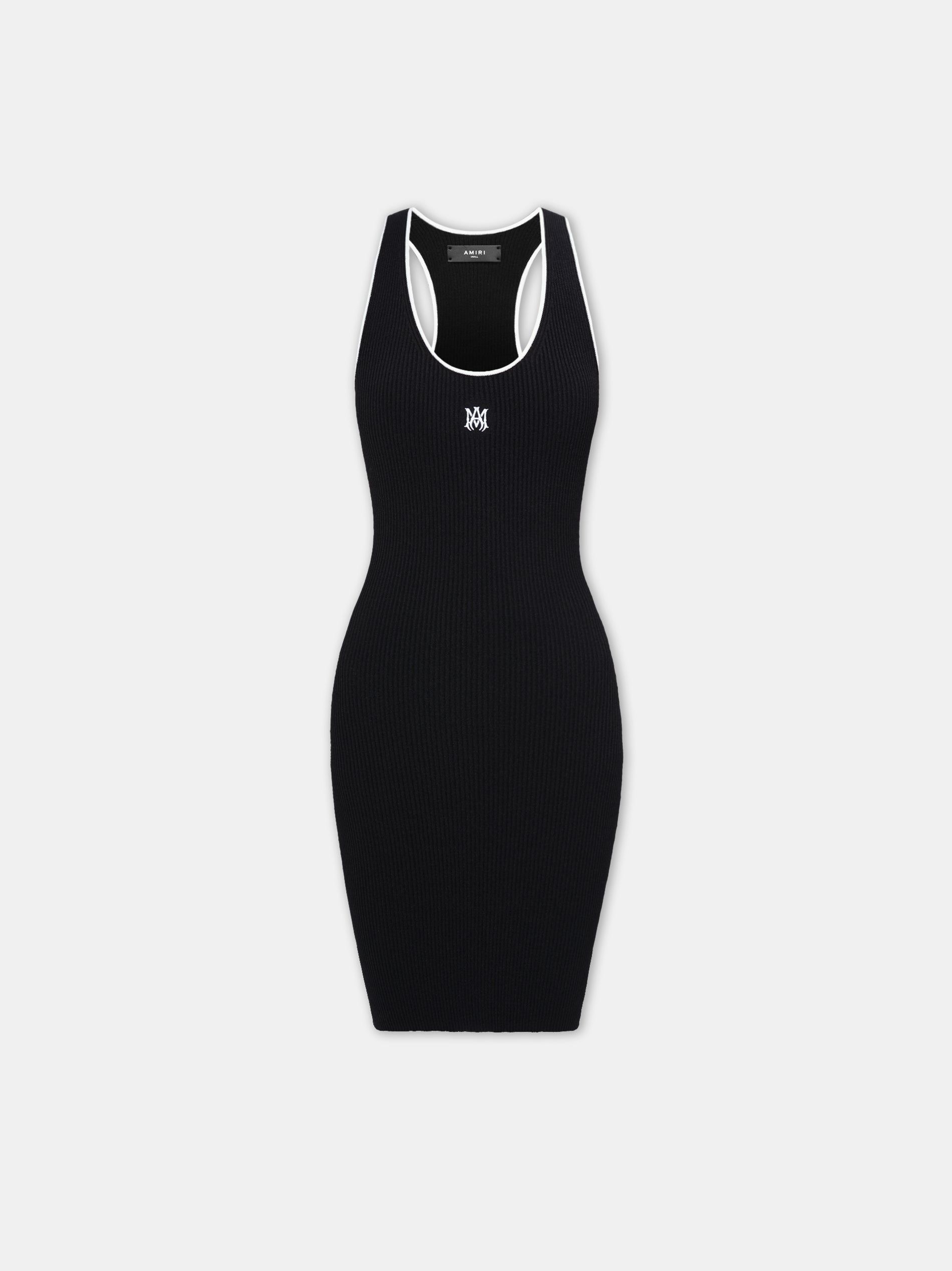 Amiri Ma Mini Dress Triko Kadın Siyah | QAH147023
