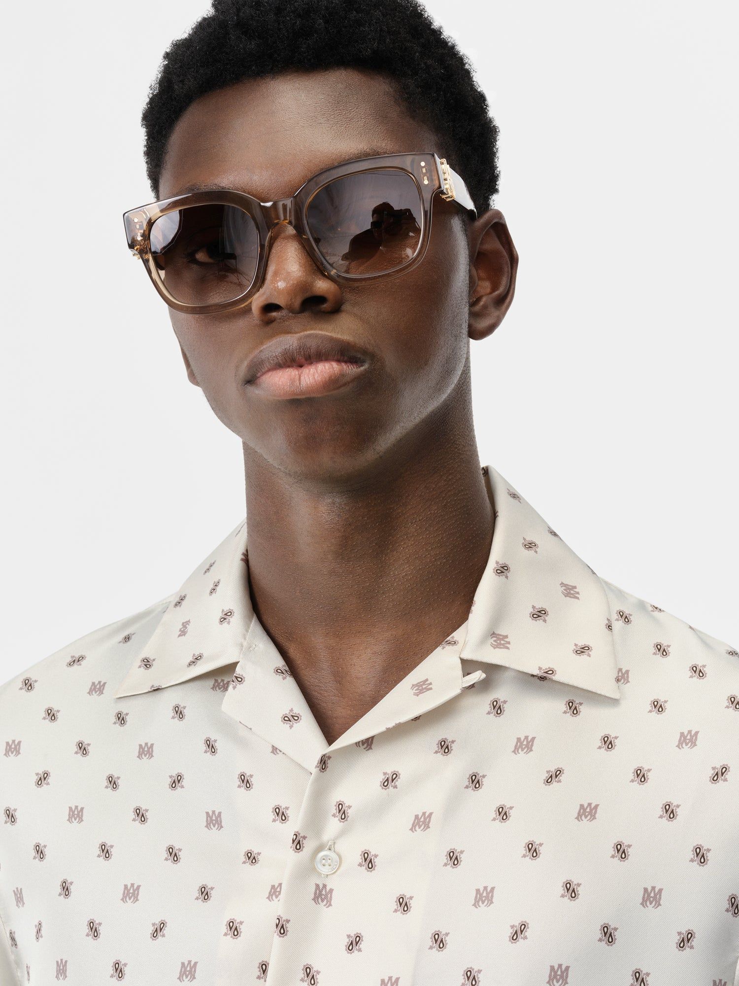 Amiri Ma Paisley Bowling Shirt Gömlek Erkek Birch | TJV624593