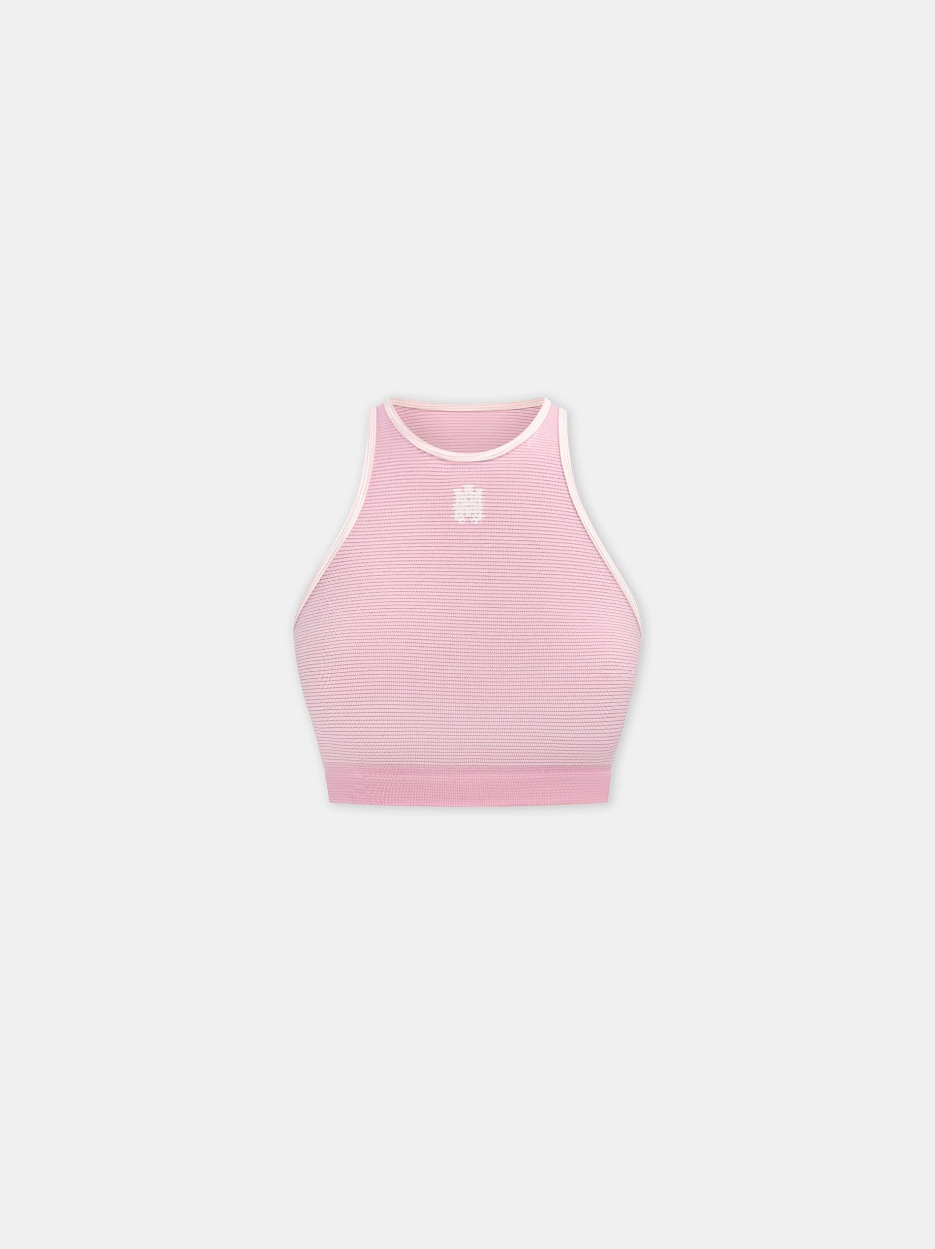 Amiri Ma Seamless Racerback Bra Spor Giyim Kadın Pembe | FDI283607