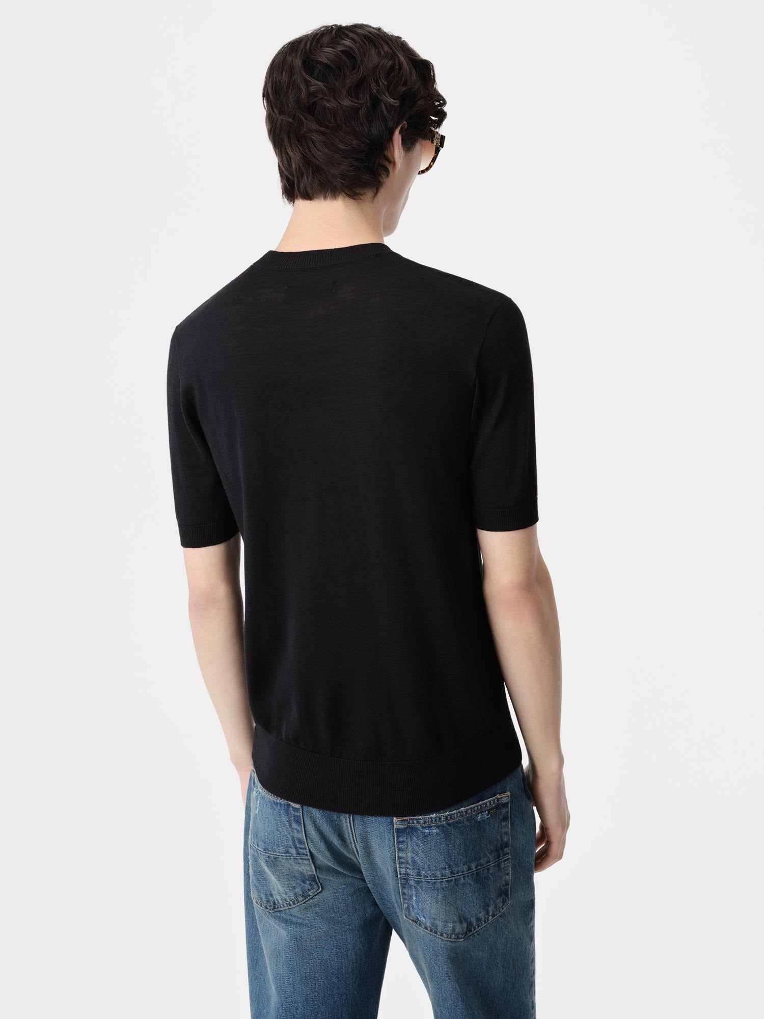 Amiri Ma Tee Triko Erkek Siyah | CZY836470