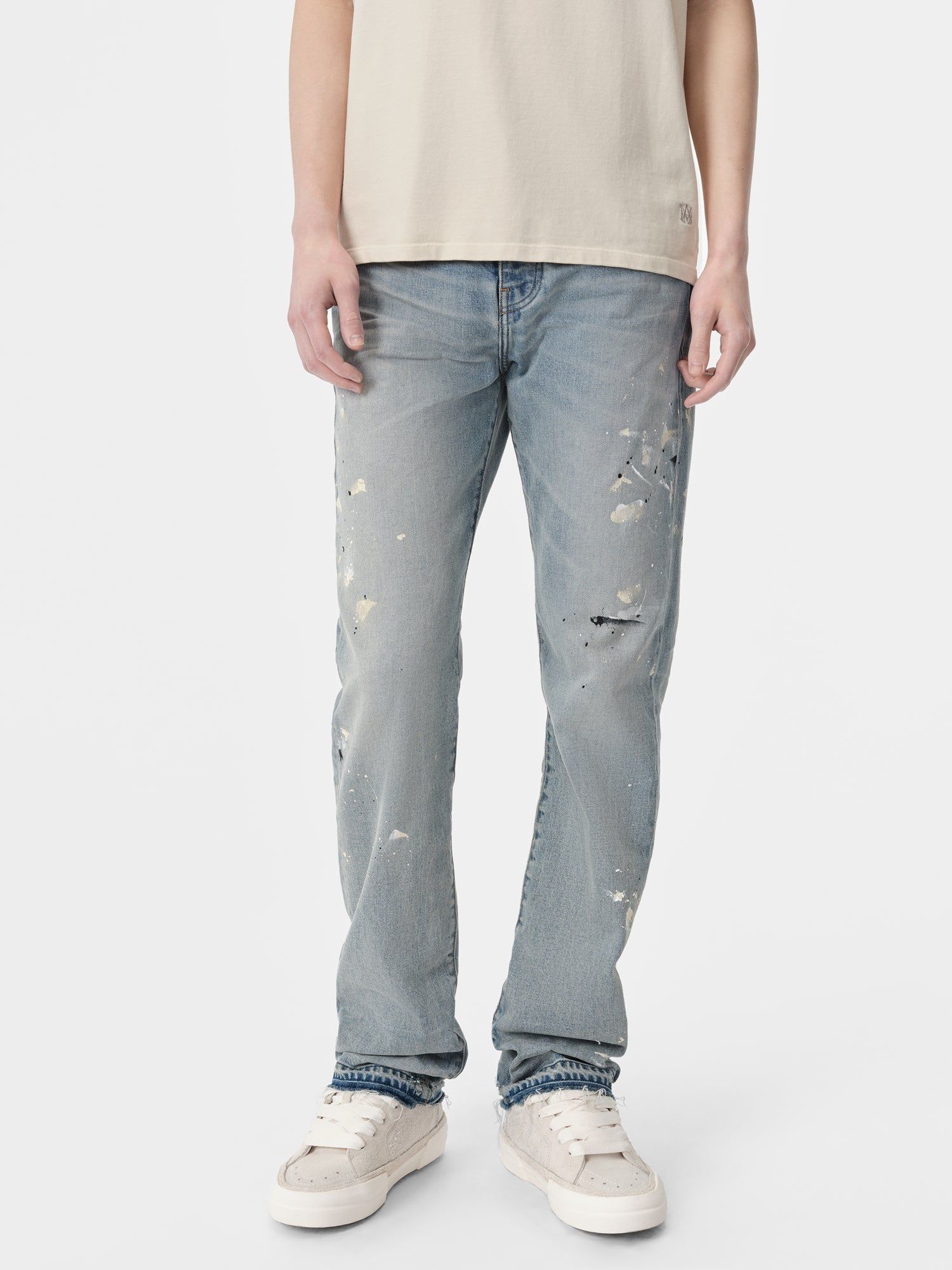 Amiri Painter Straight Jean Denim Erkek Indigo | EHA163827