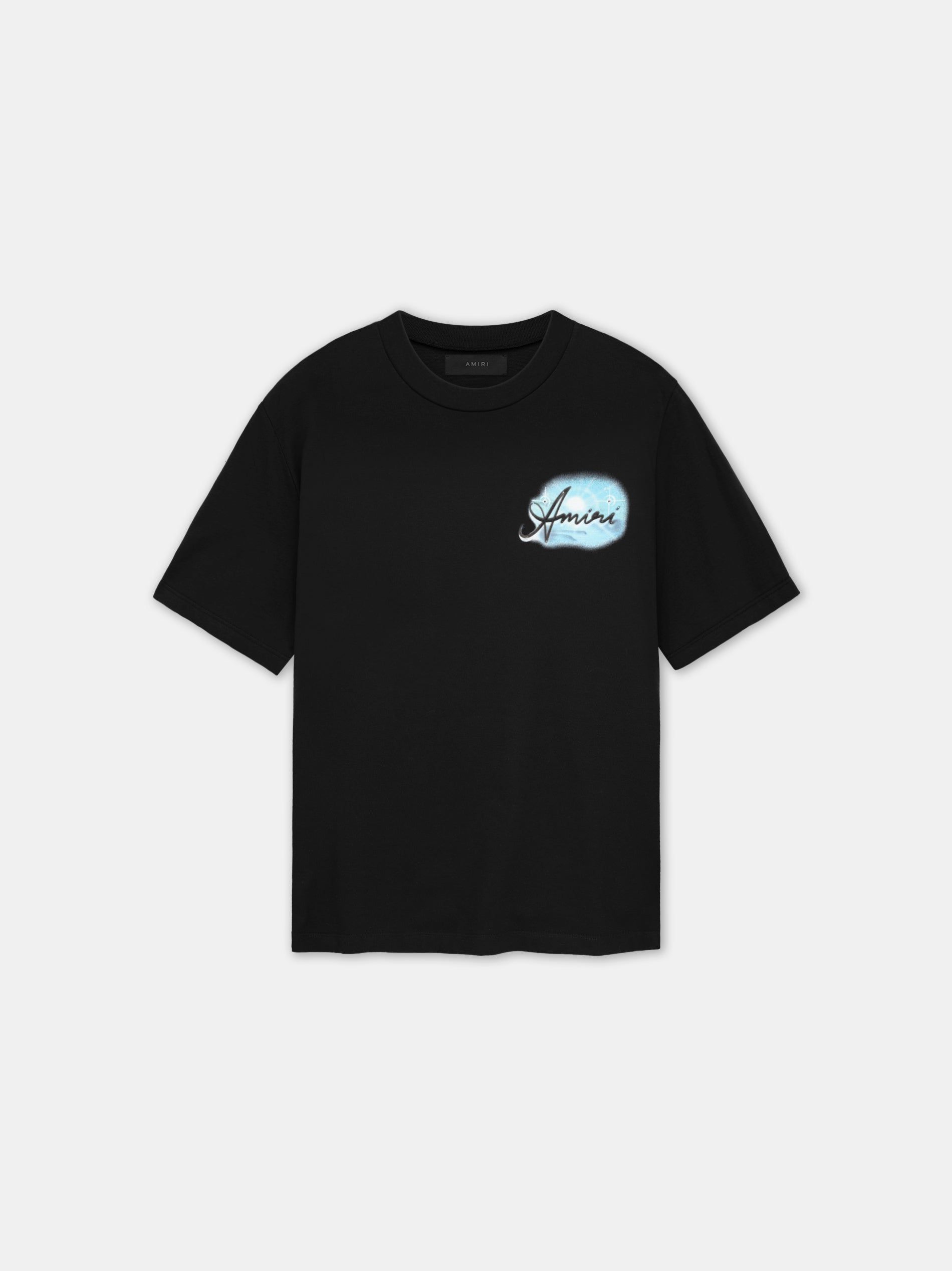 Amiri Paradise Airbrush Tee Tişört Erkek Siyah | LOA485217
