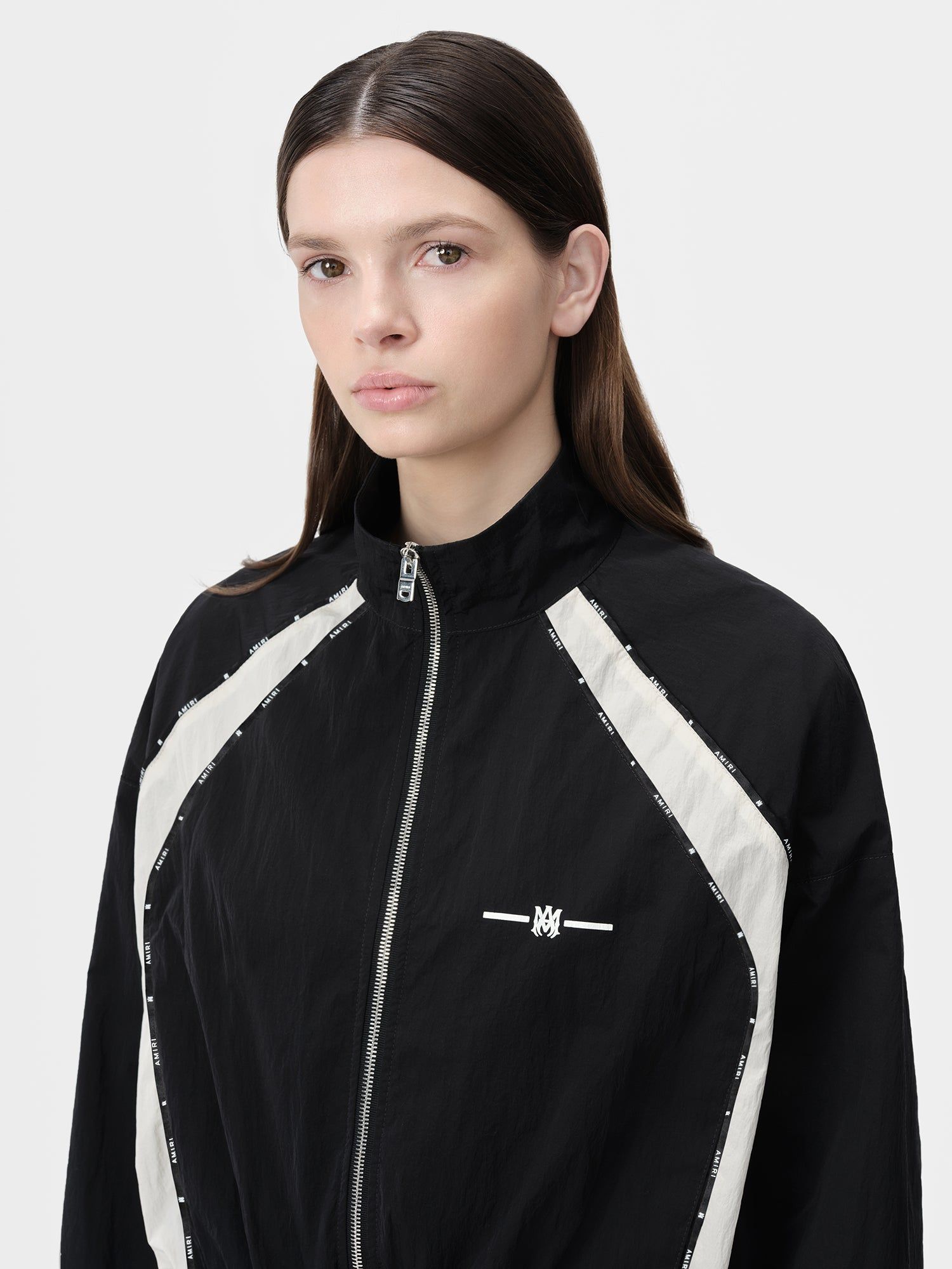 Amiri Raglan Ma Track Jacket Dış Giyim Kadın Siyah | ZJI628159