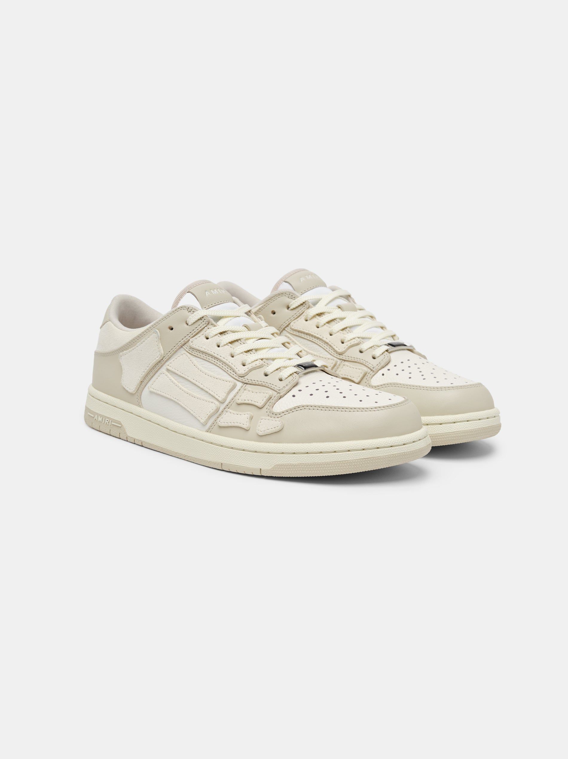 Amiri Skel-top Low Spor Ayakkabı Kadın Alabaster | GYO129437