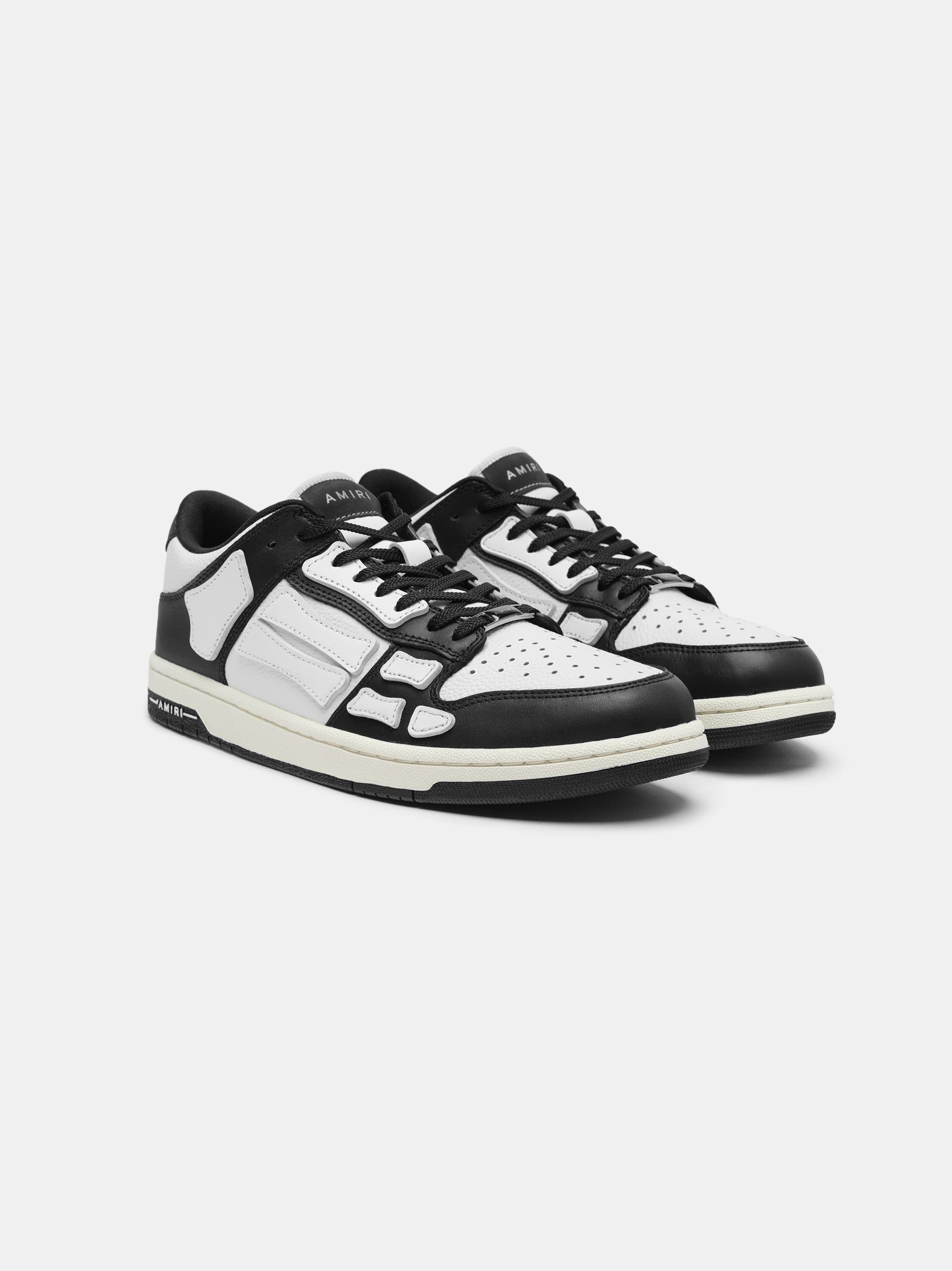 Amiri Skel-top Low Spor Ayakkabı Kadın Siyah Beyaz | WJP524876
