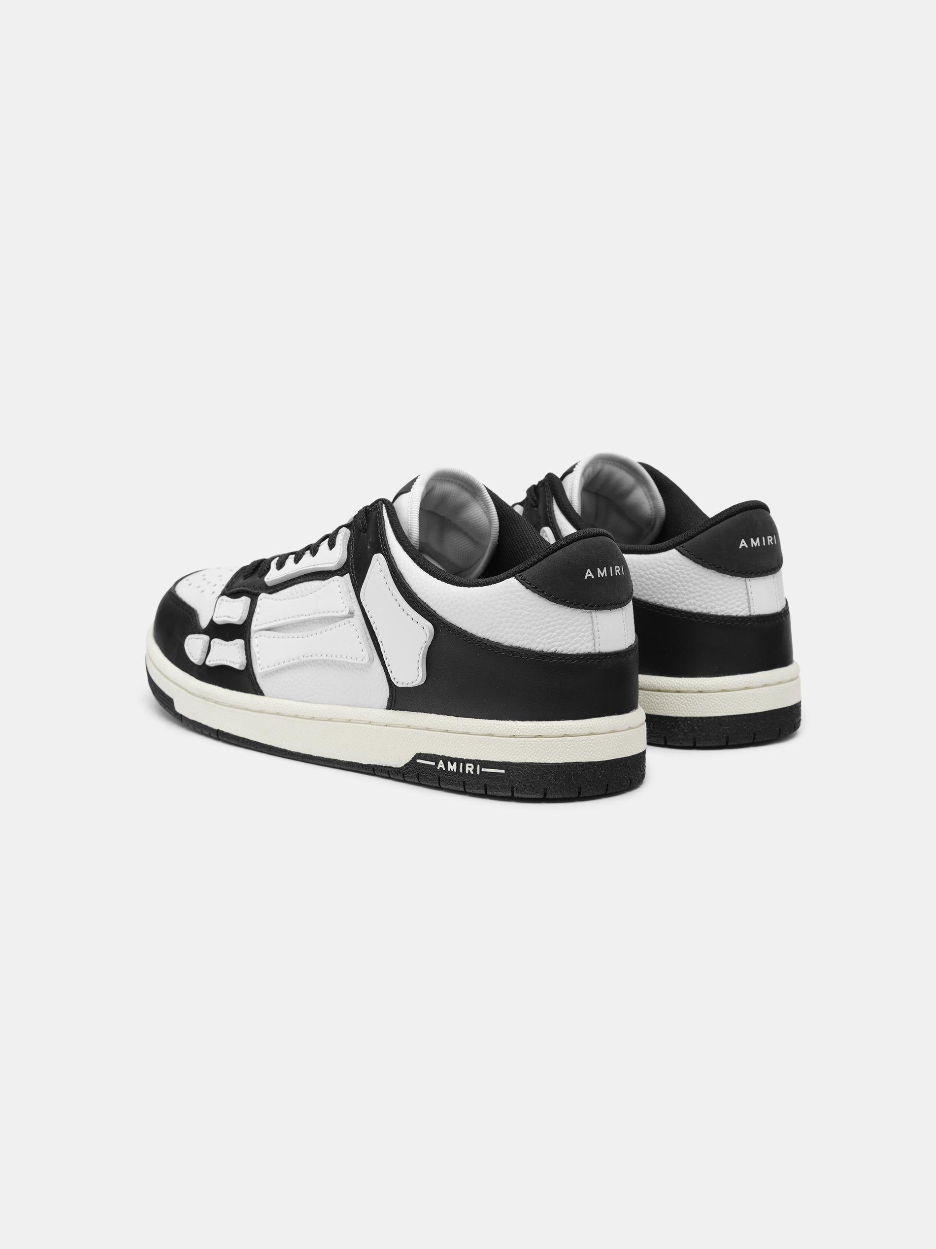 Amiri Skel-top Low Spor Ayakkabı Kadın Siyah Beyaz | WJP524876