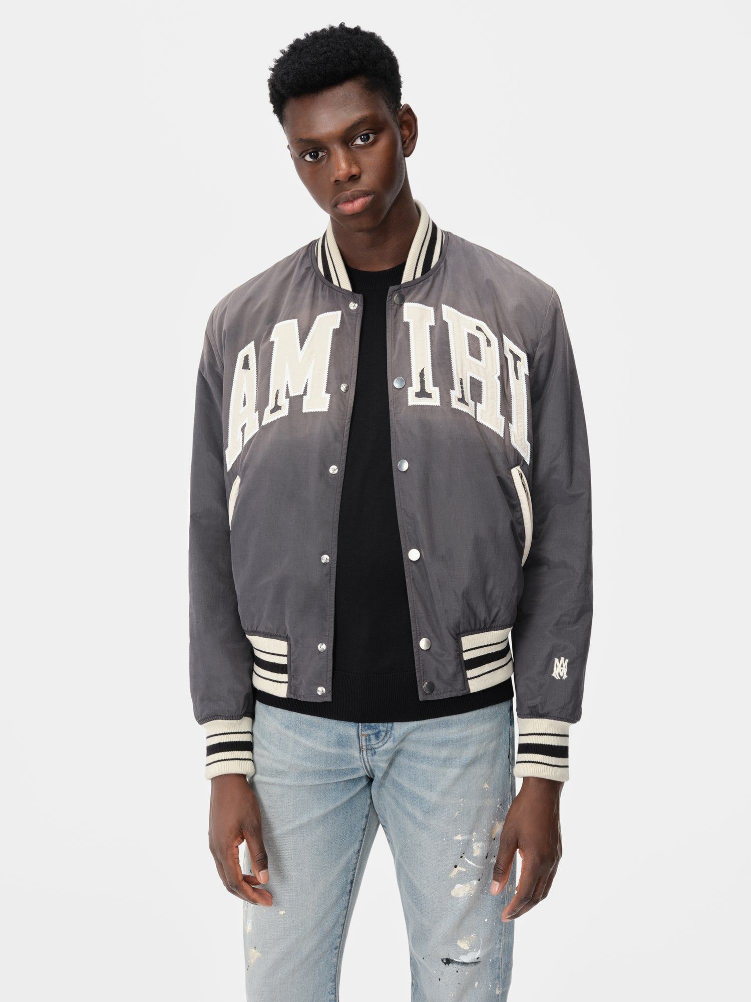 Amiri Sun Faded Bomber Dış Giyim Erkek Siyah | XEC275109