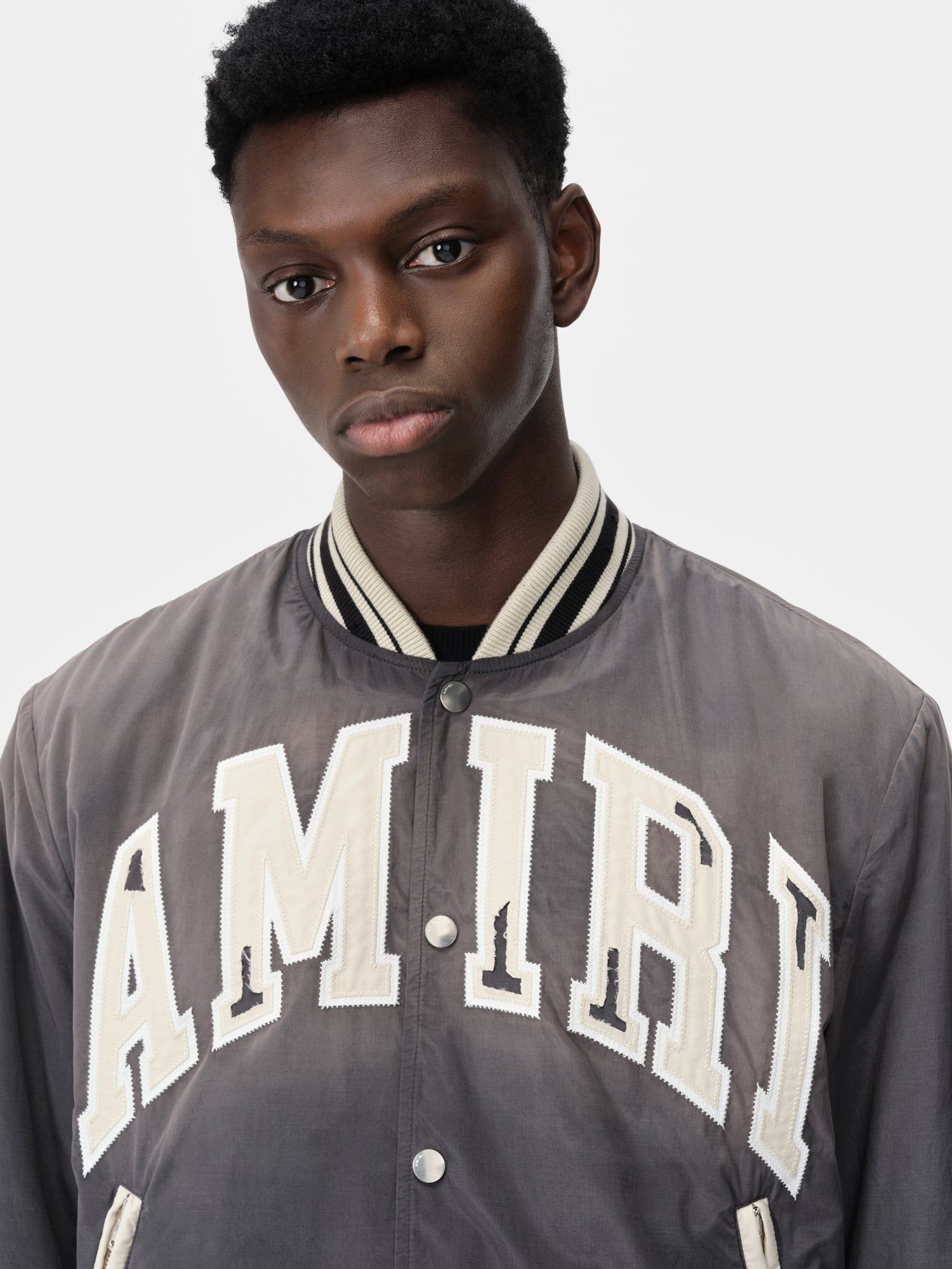 Amiri Sun Faded Bomber Dış Giyim Erkek Siyah | XEC275109