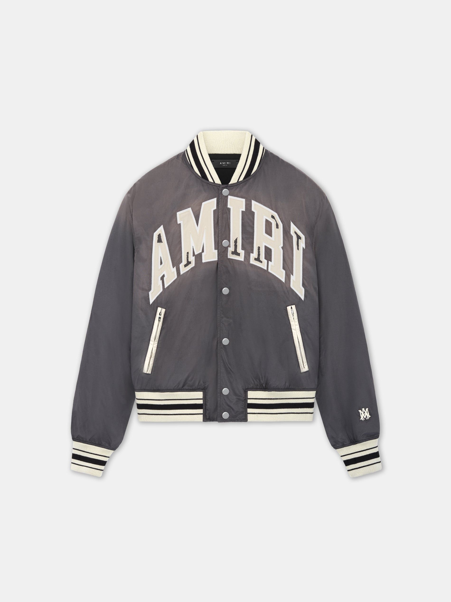 Amiri Sun Faded Bomber Dış Giyim Erkek Siyah | XEC275109