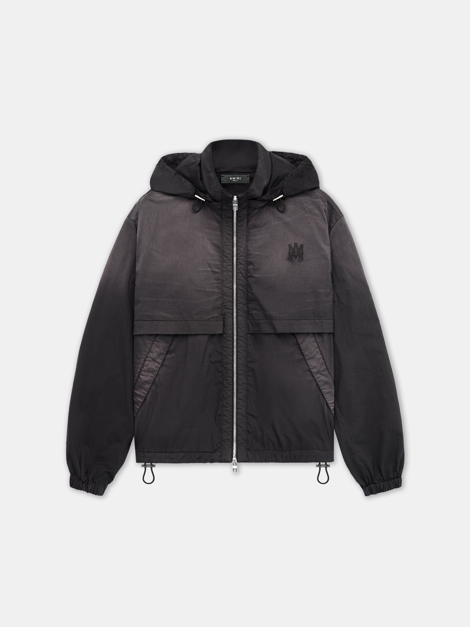 Amiri Sunfaded Ma Windbreaker Dış Giyim Erkek Siyah | OKQ342978