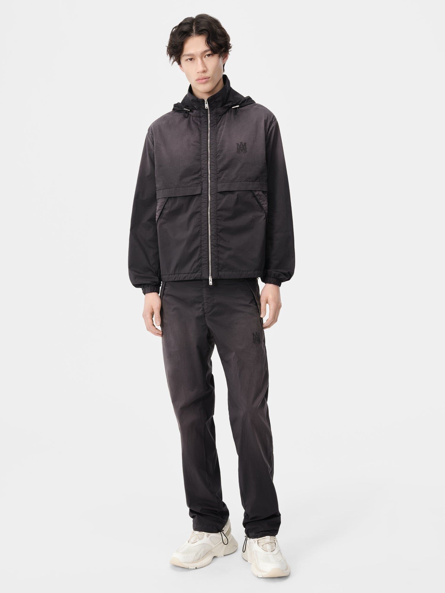 Amiri Sunfaded Ma Windbreaker Dış Giyim Erkek Siyah | OKQ342978