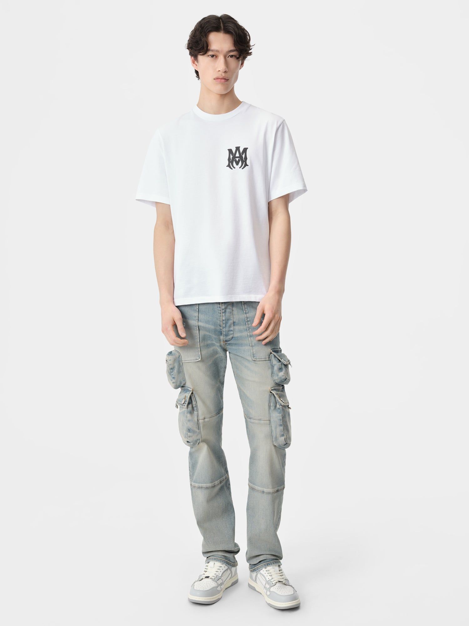Amiri Tactical Cargo Denim Erkek Indigo | CUW056927