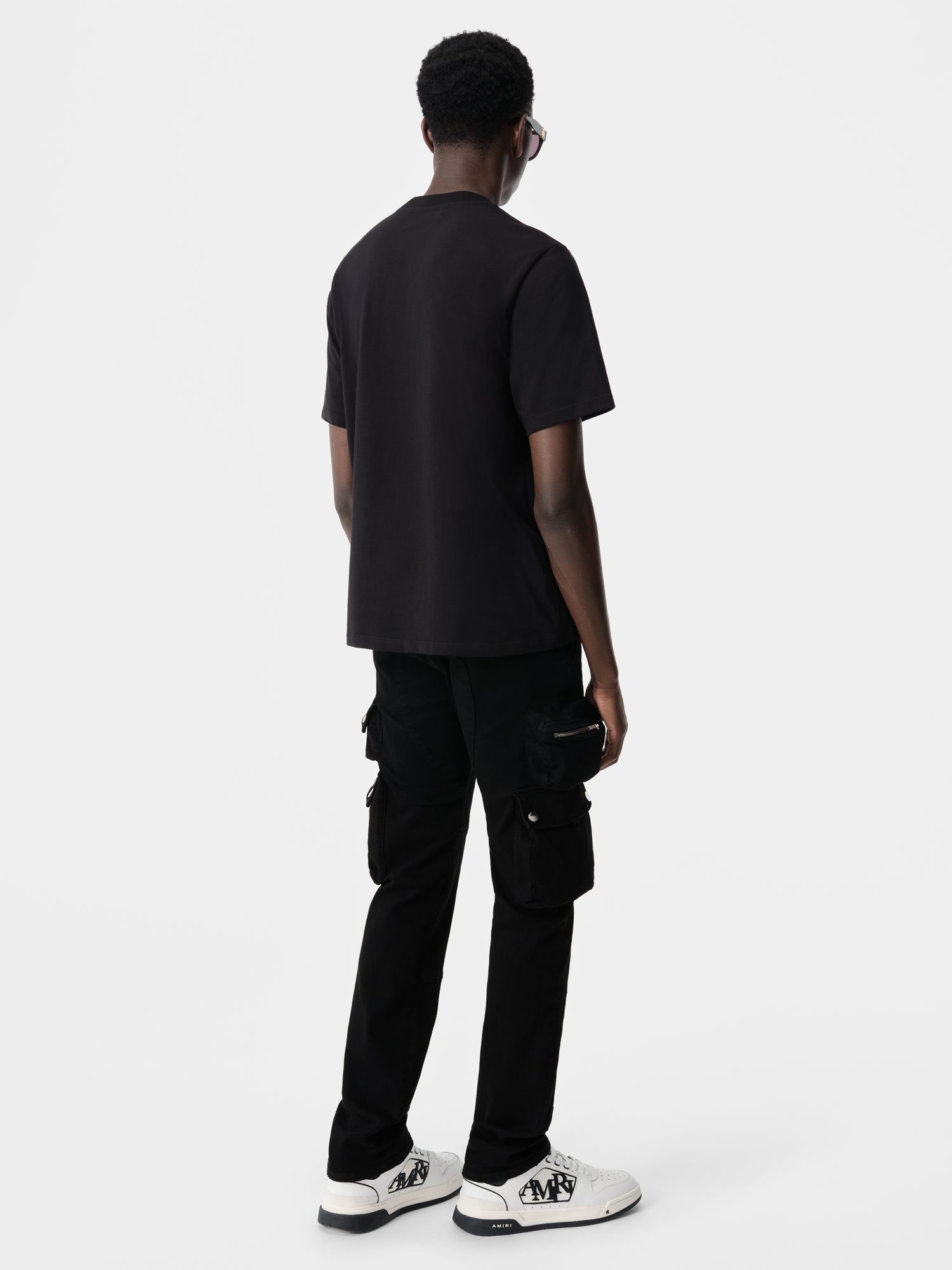 Amiri Tactical Cargo Denim Erkek Siyah | RXO570138