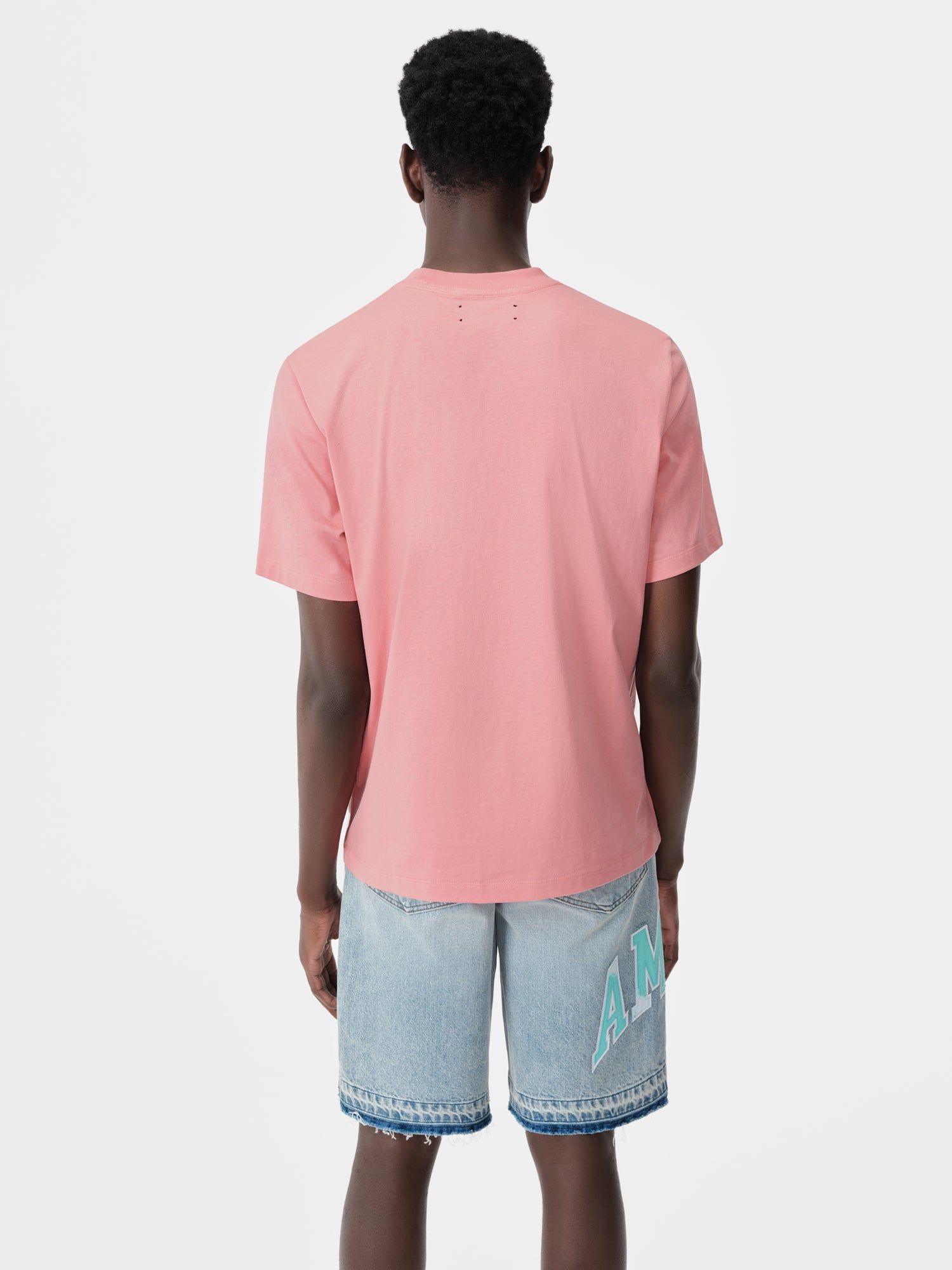 Amiri Twisted Palms Tee Tişört Erkek Pembe | MNV520314
