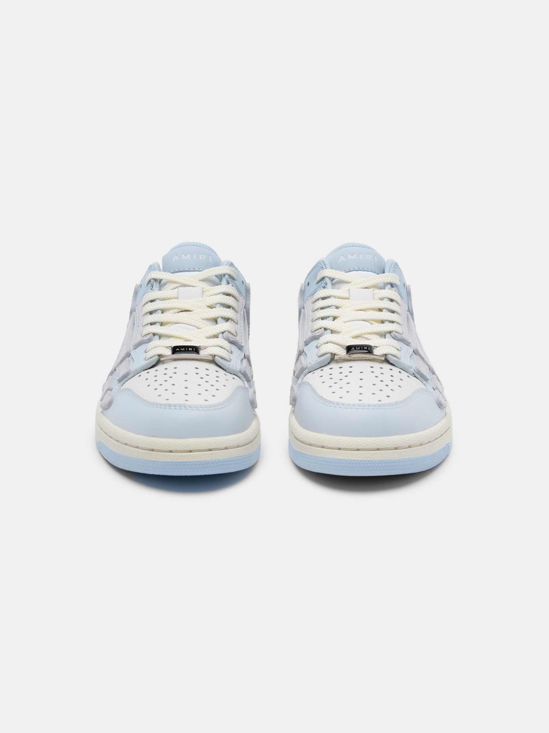 Amiri Two-tone Skel Top Low Spor Ayakkabı Kadın Mavi Beyaz Gri | FUT125403
