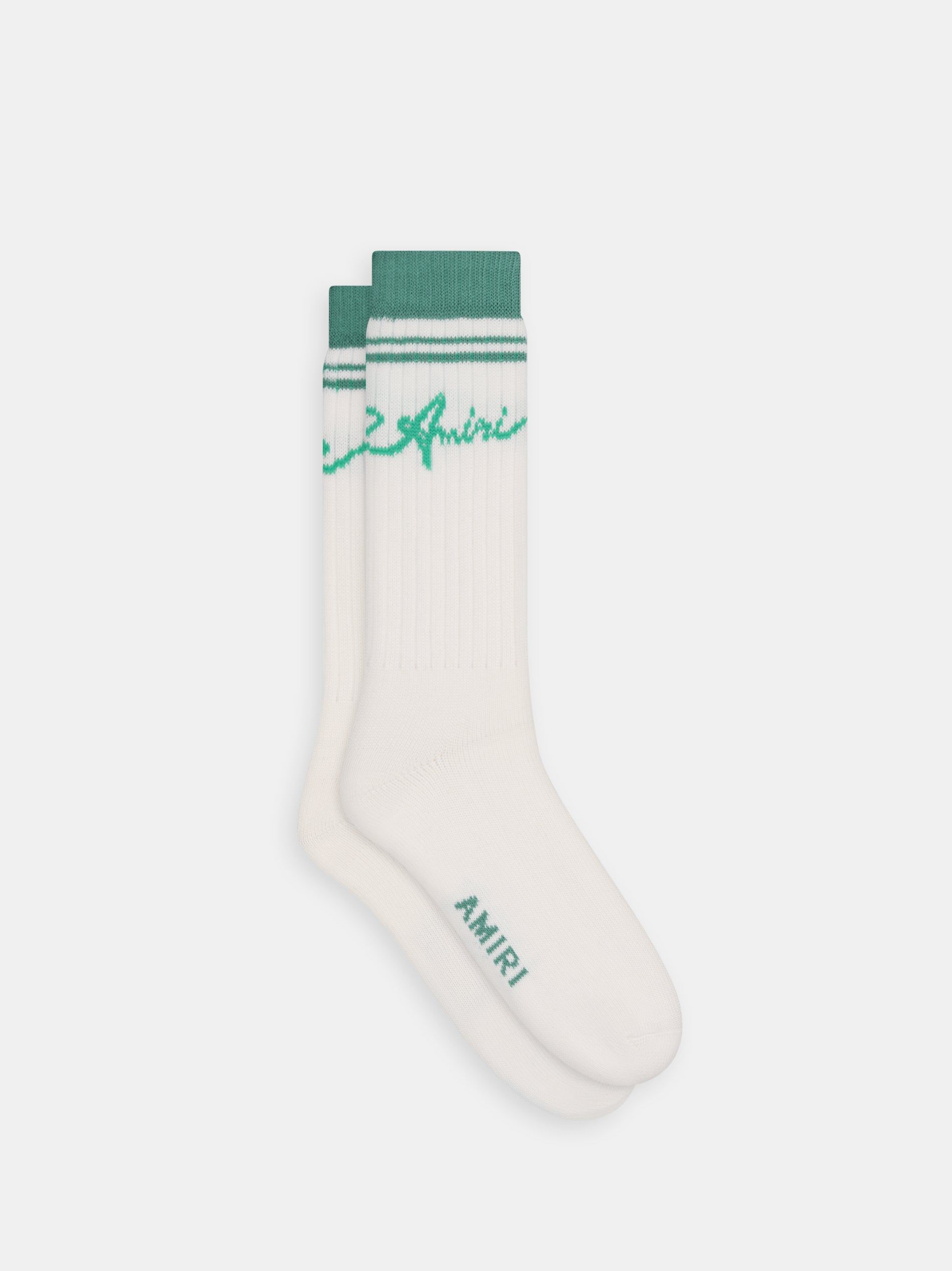 Amiri Wave Socks Çorap Erkek Mavi | RHE462953