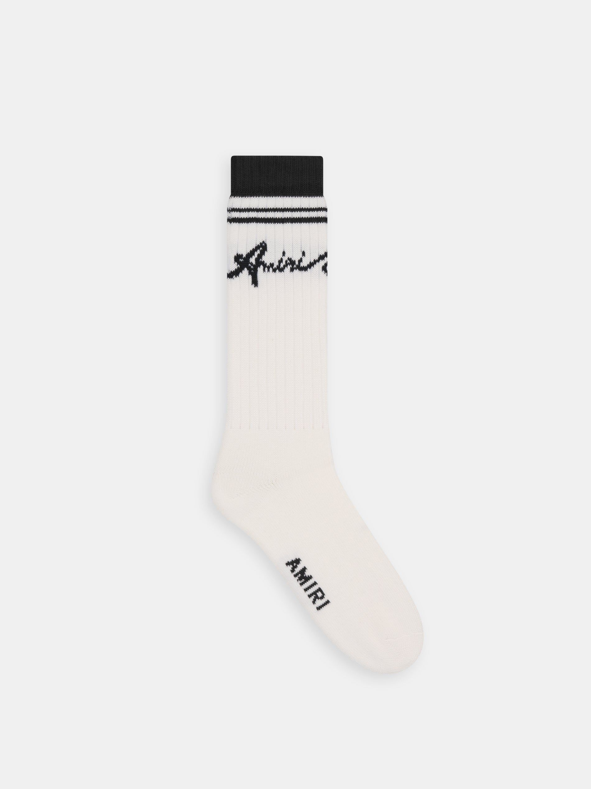 Amiri Wave Socks Çorap Erkek Siyah | DCV952614