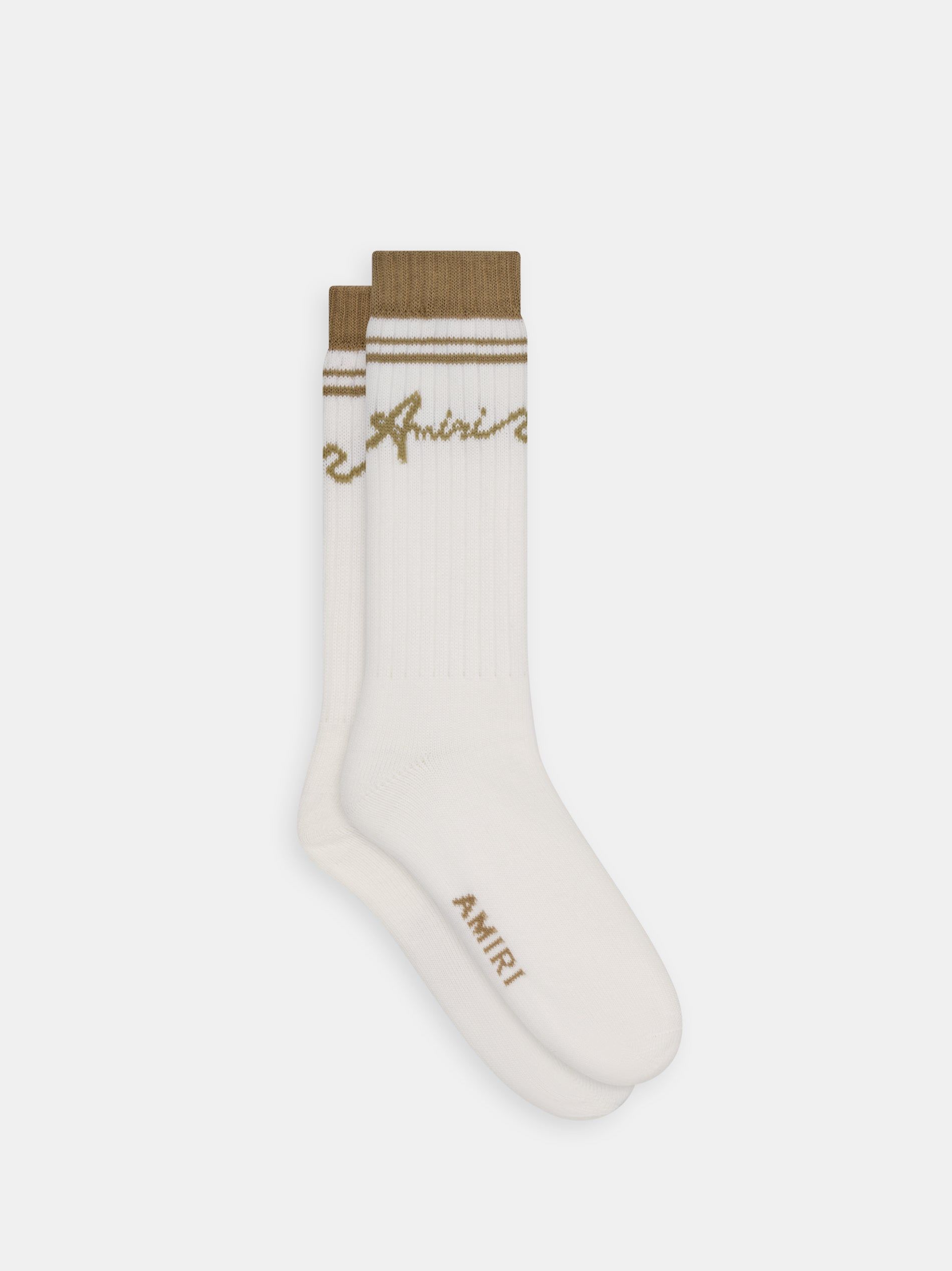 Amiri Wave Socks Çorap Erkek Toasted Coconut | HWR726954
